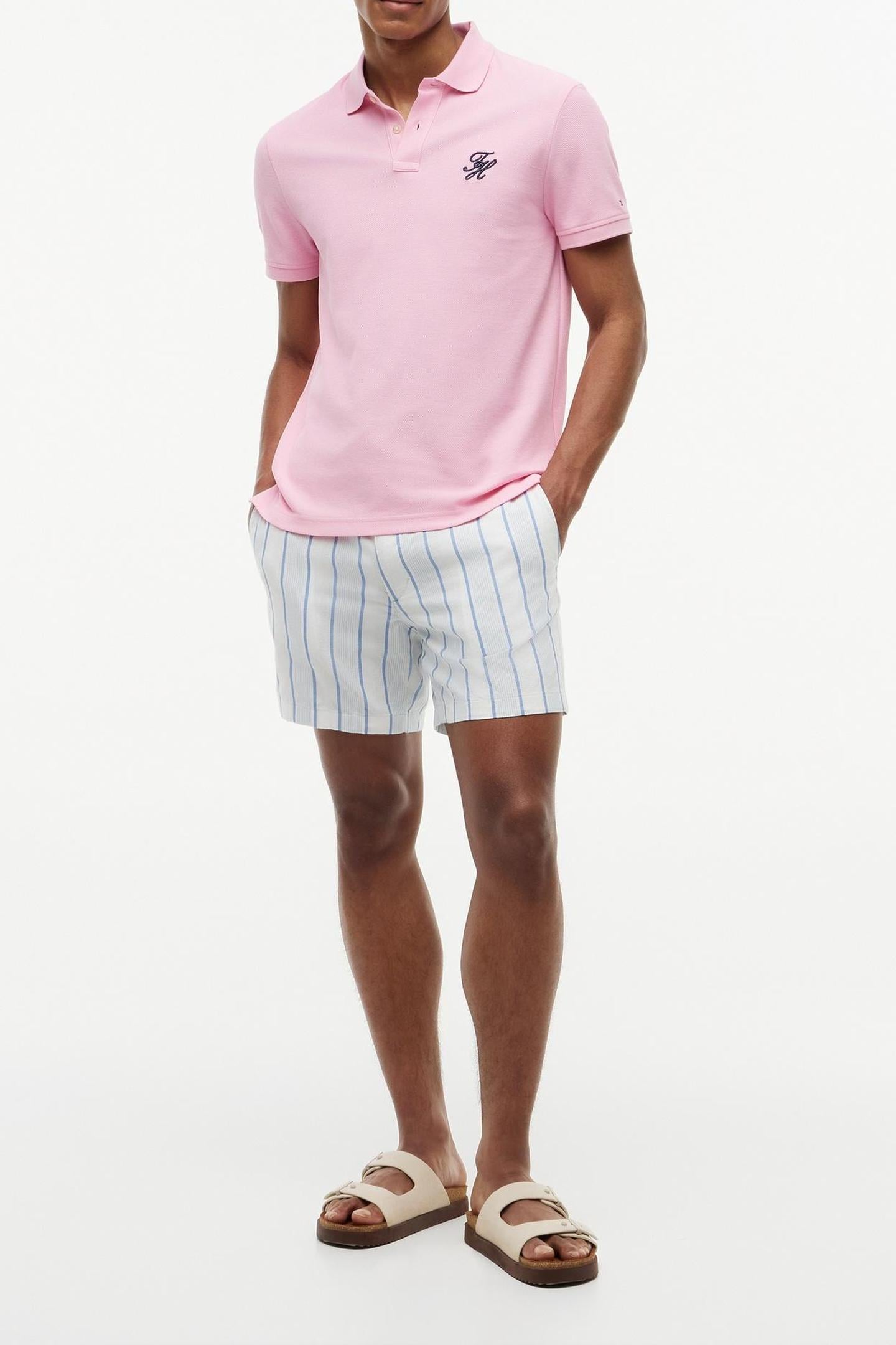 TH SCRIPT REGULAR POLO CLASSIC PINK 1