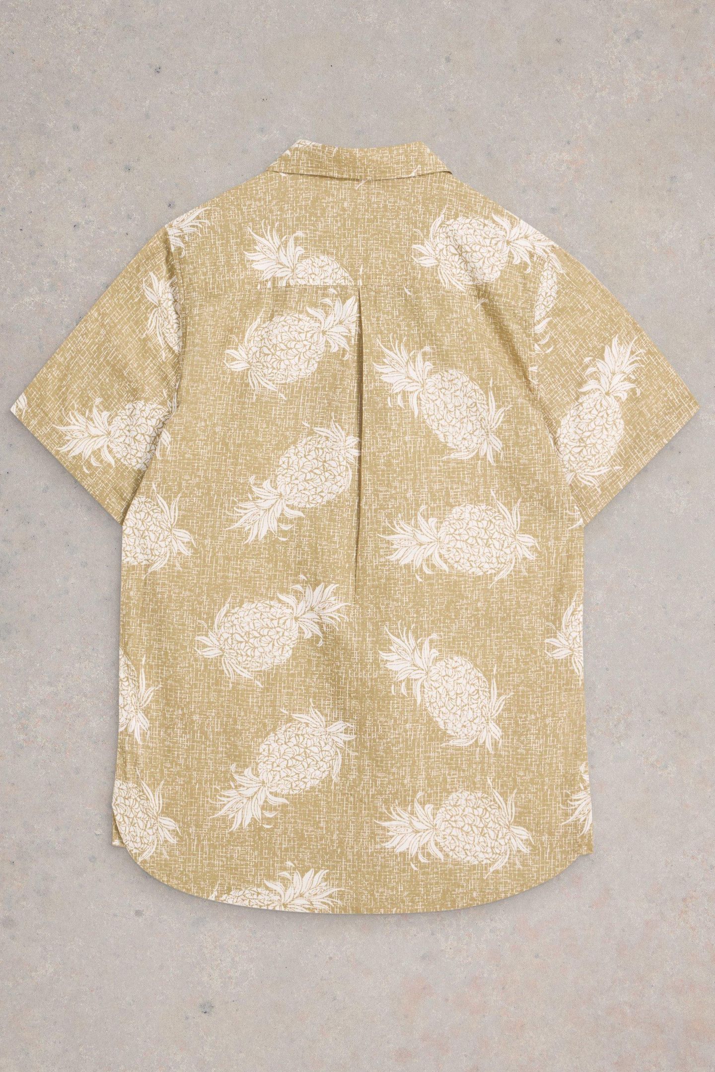 HAYLE PINEAPPLE PRINTED SHIRT GREEN PRINT 2