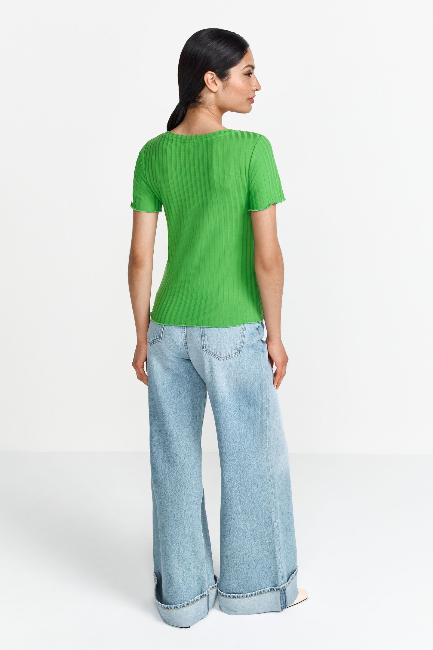 RIB T- SHIRT APPLE TREE 2