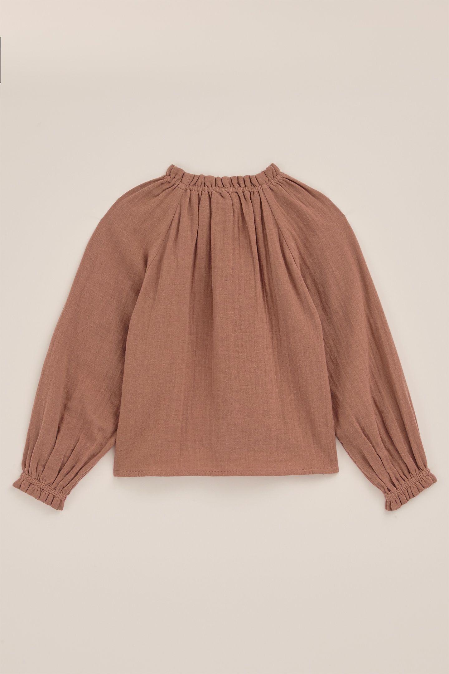 BLOUSE BROWN 1