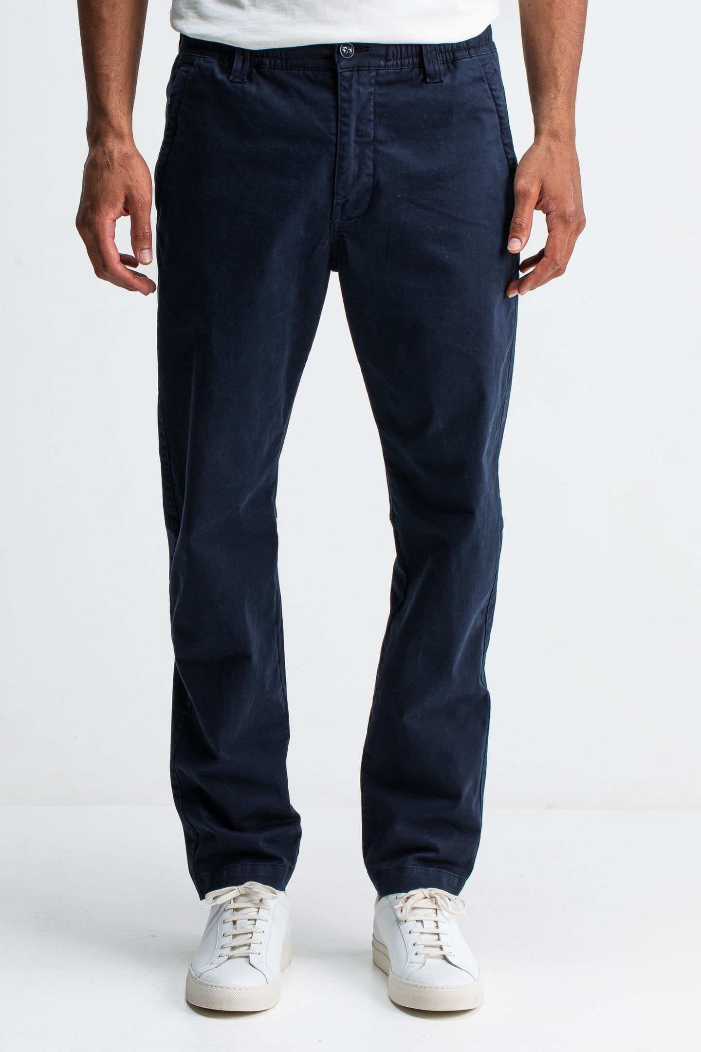 TRISTAN SATEEN CHINO ALASKA BLUE 1