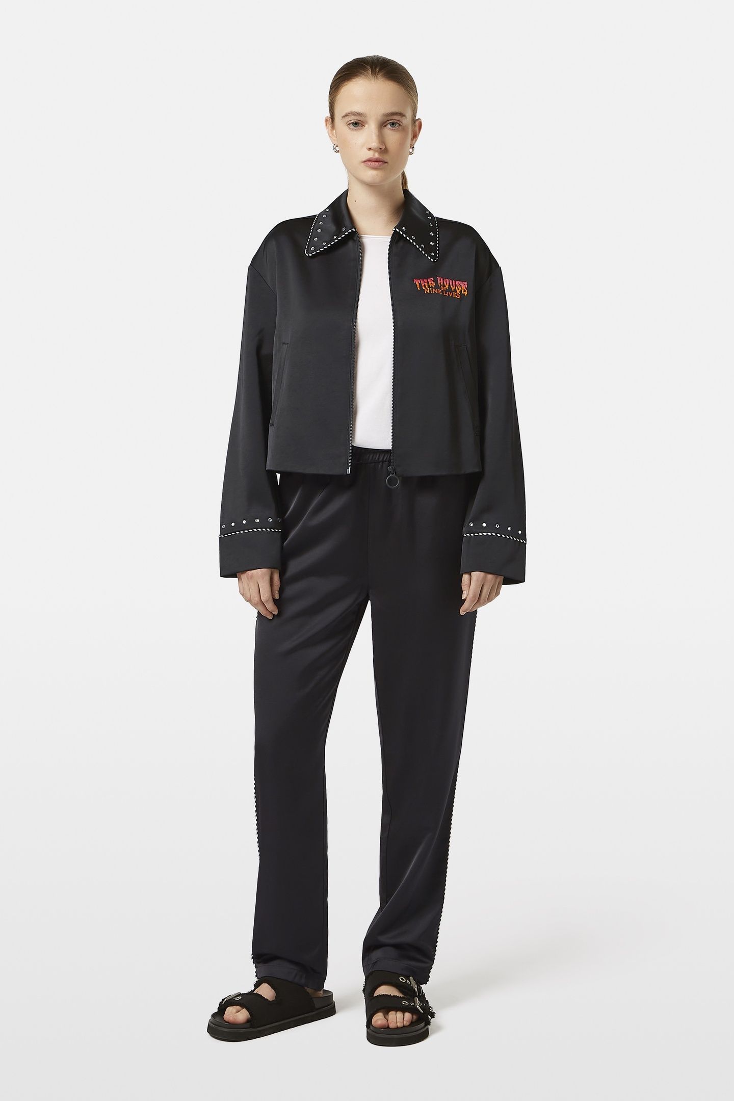 SOUVENIR EMBROIDERY JACKET BLACK 2