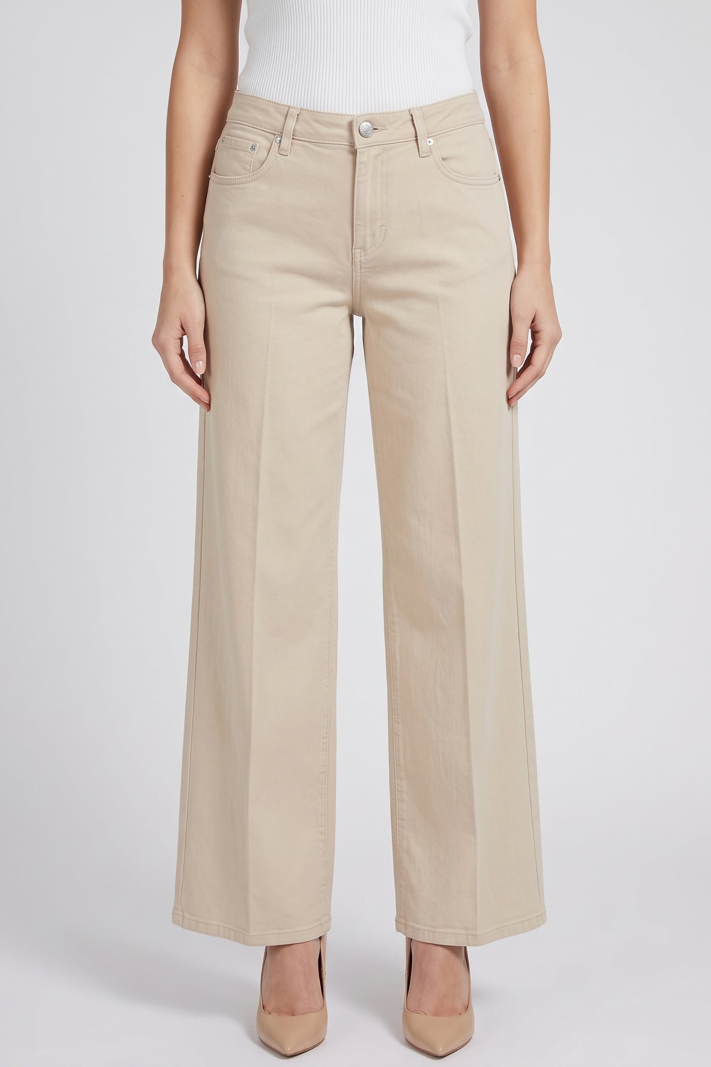 GUESS ECO SEXY PALAZZO LIGHT MINK 1