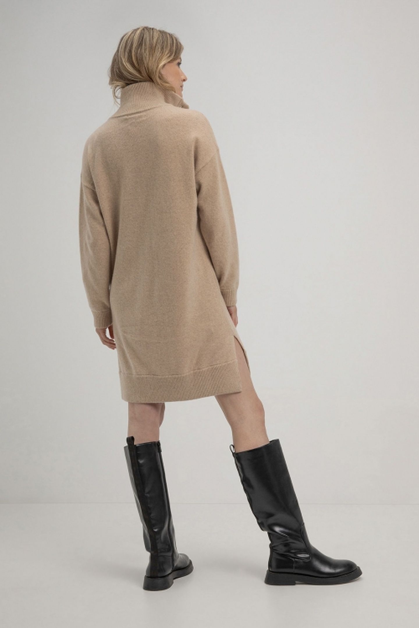 STACEY DRESS SAND 3