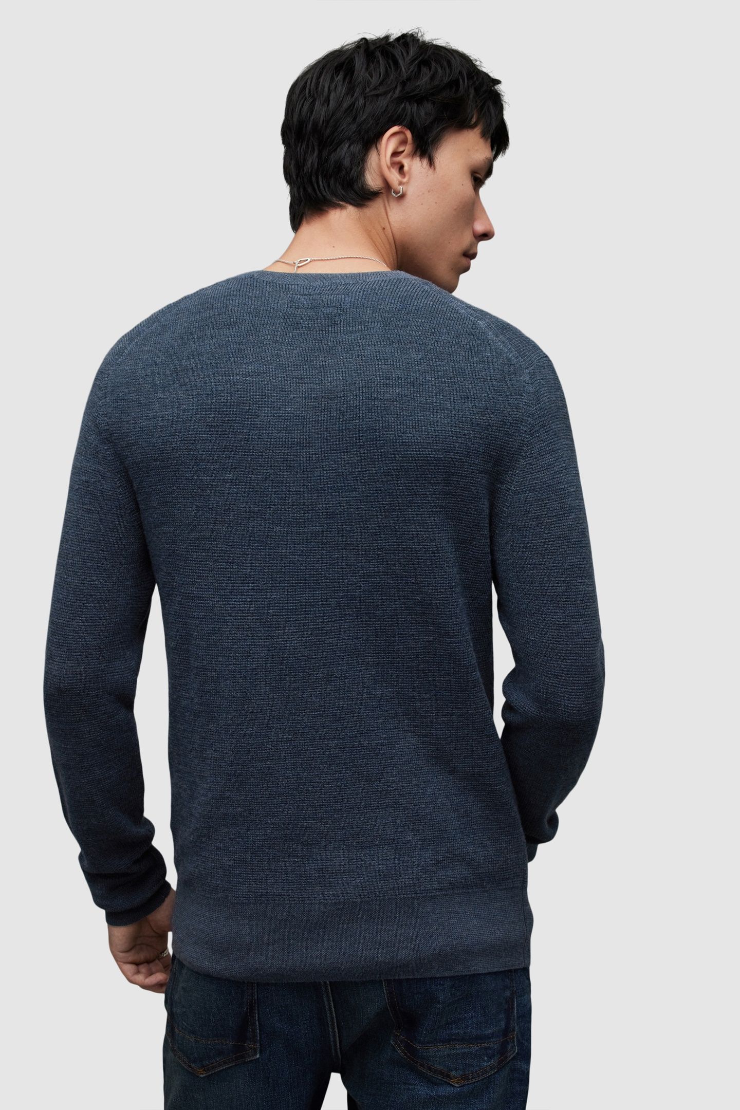 IVAR MERINO CREW SOLAR BLUE MARL 3