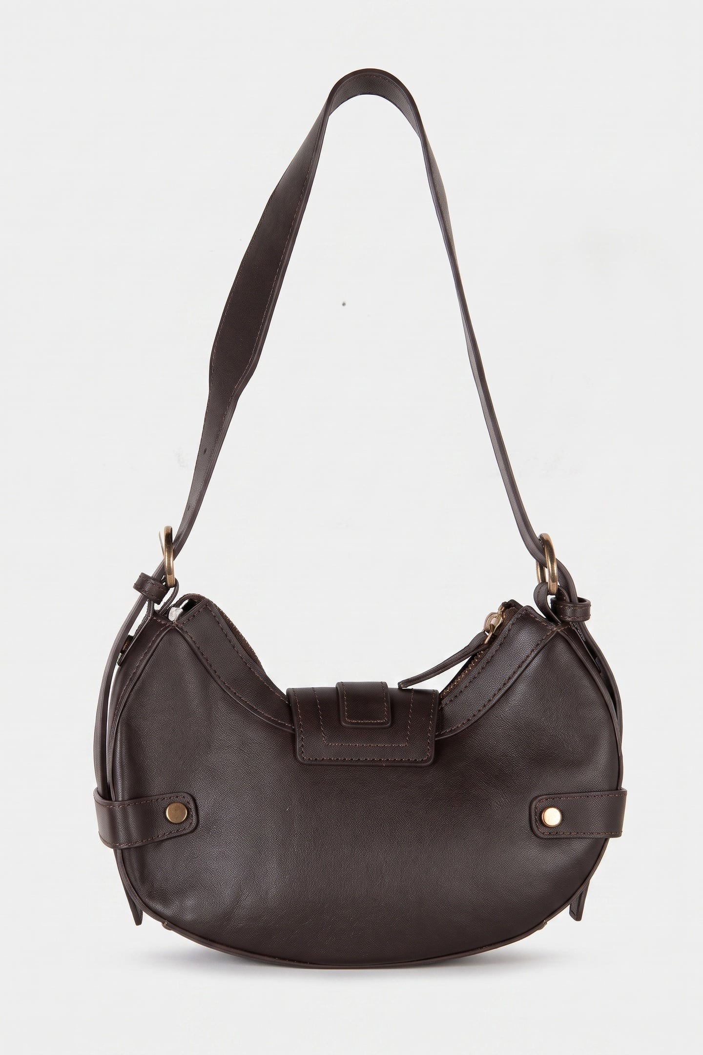 GUESS 90S MINI HOBO CHOCOLATE BROWNIE 3