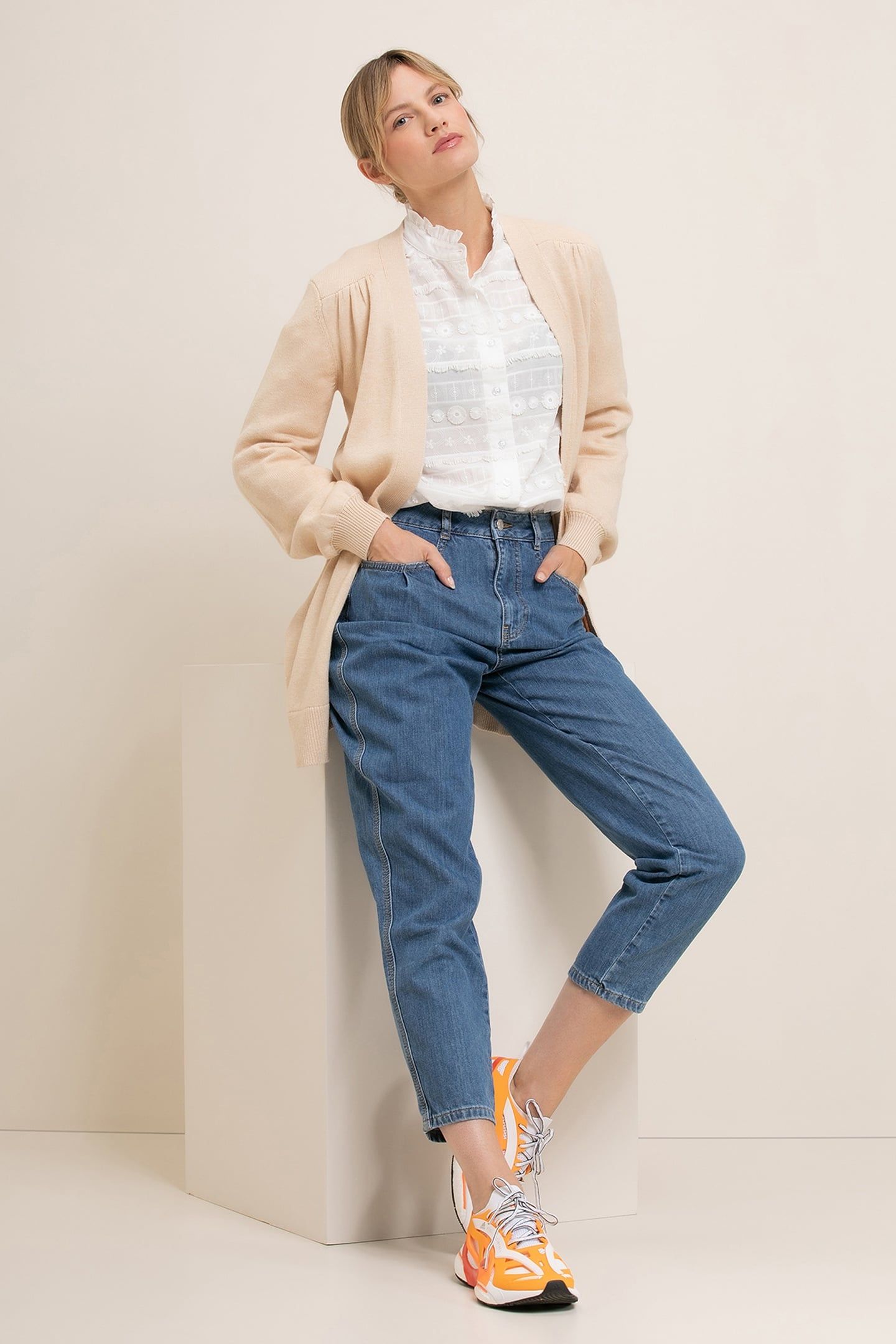KAREN CARDIGAN SAND 2