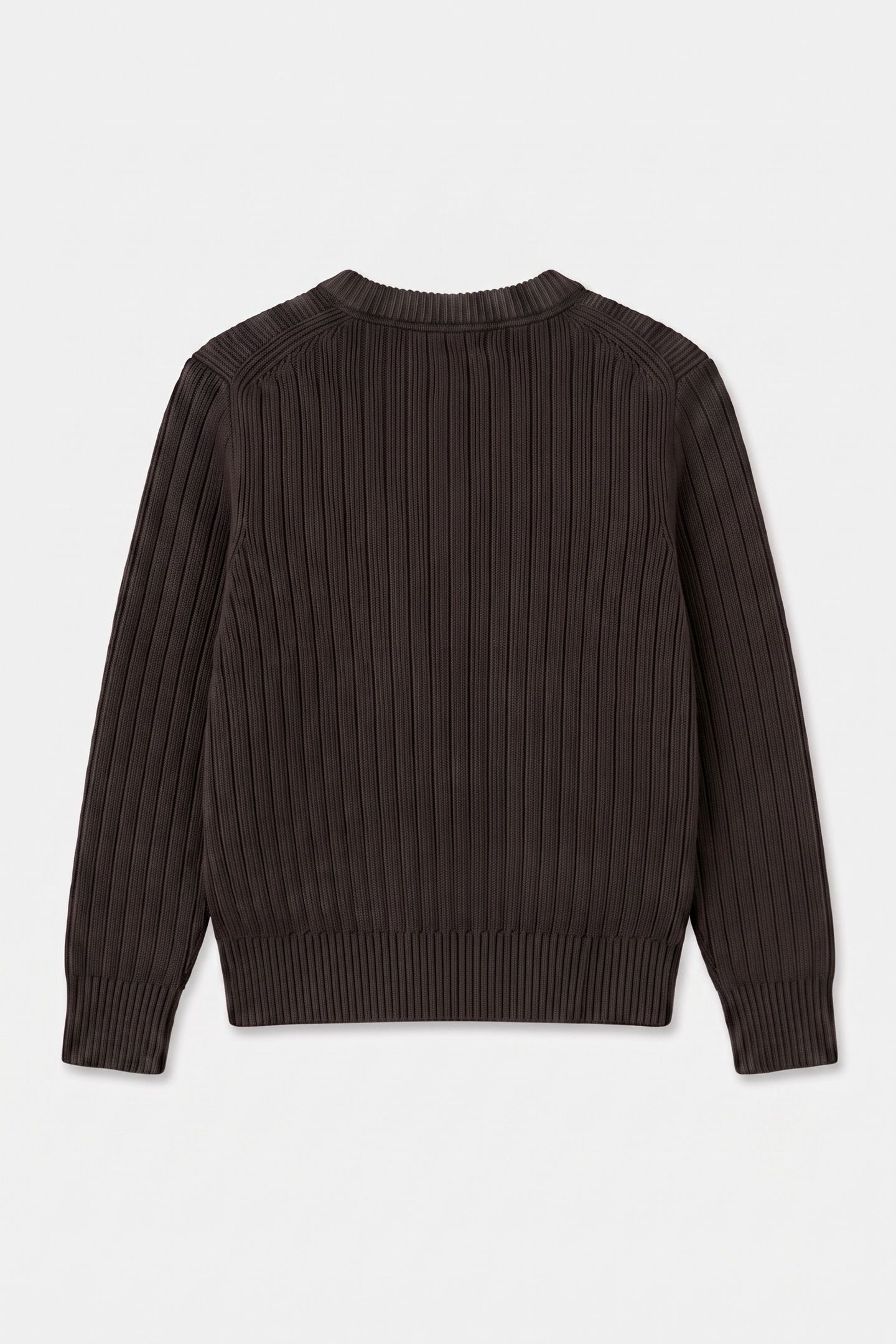 BOYS DROPPED NEEDLE SWEATER BLACK 3