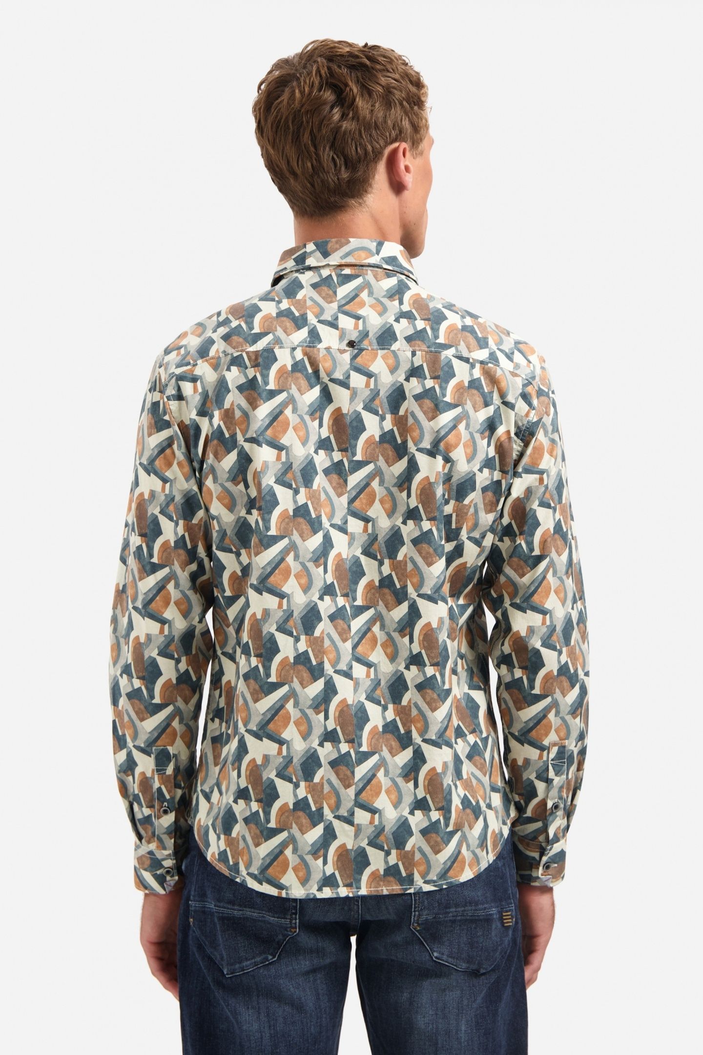 SHIRT STRETCH ALLOVER PRINTED NIGHT 3