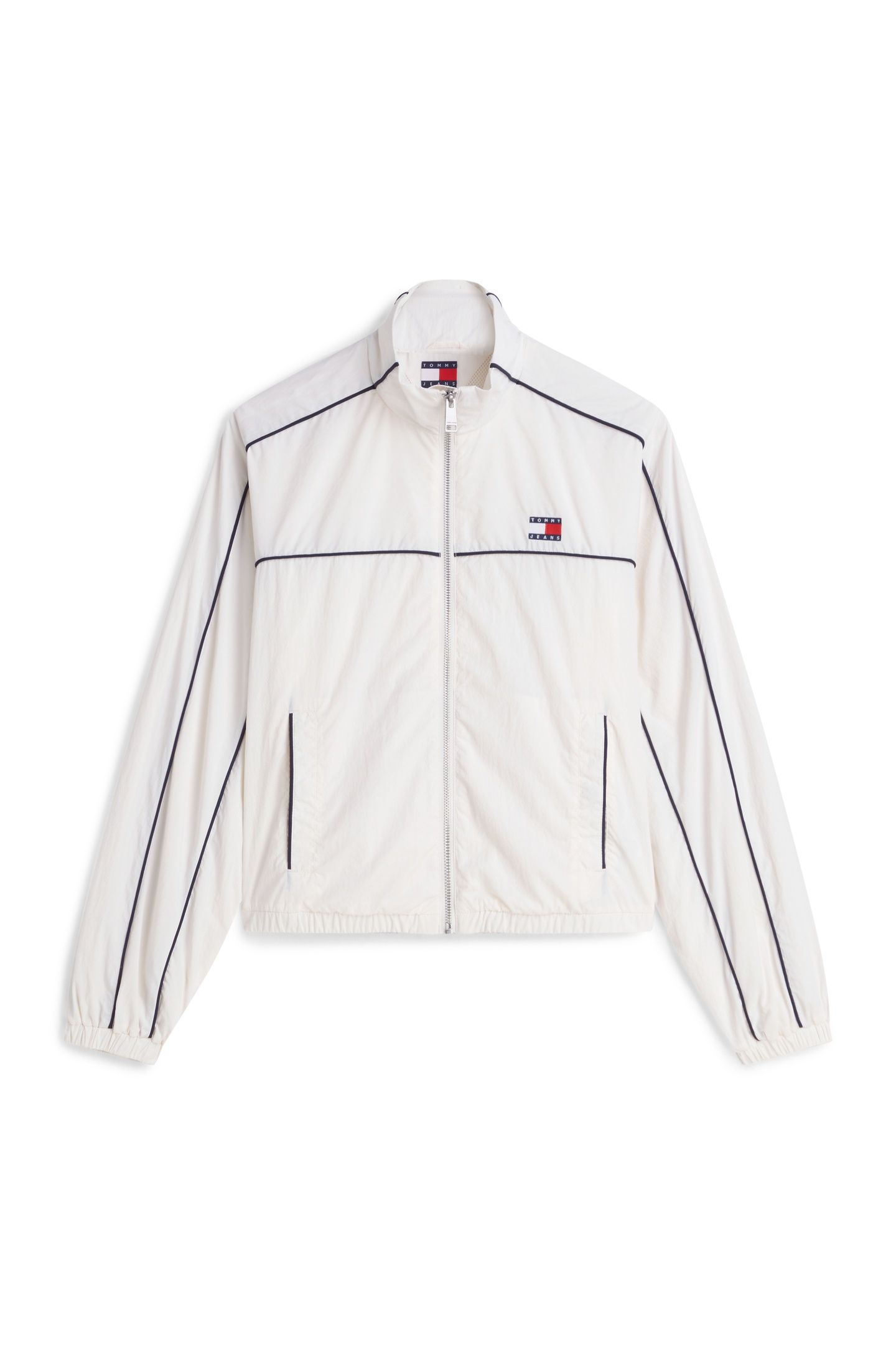 NYLON PIPING JACKET ANCIENT WHITE 4