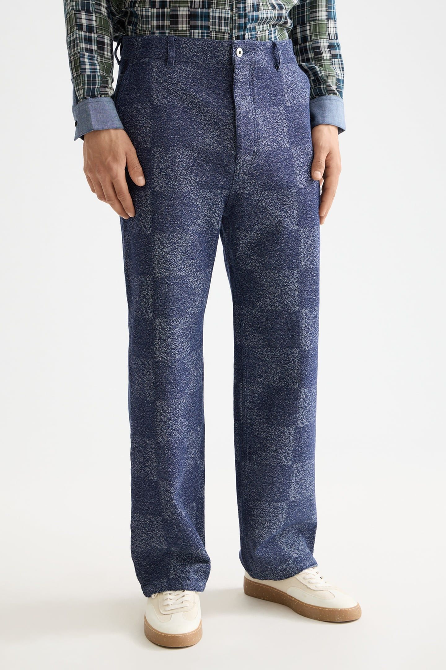 PITCH - COTTON JACQUARD LOOSE FIT 5-POCKET PANT CHINO GRADIE 1