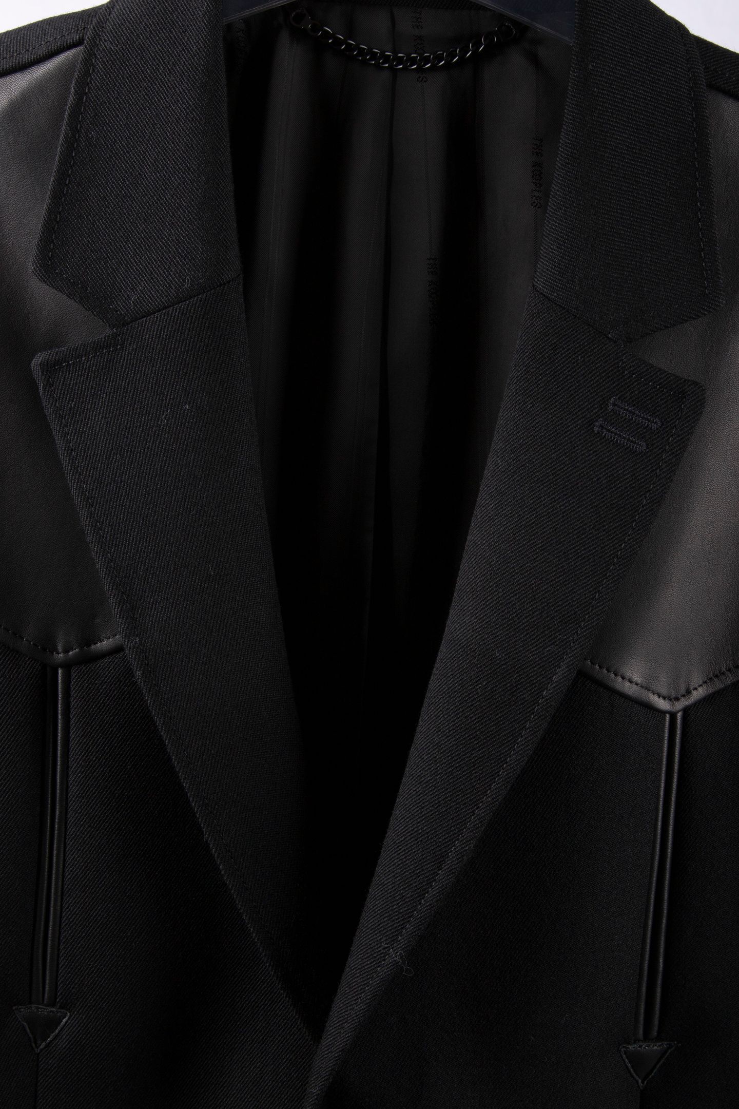 OVERSIZED JACKET WITH WESTERN DETAILS BLACK 4