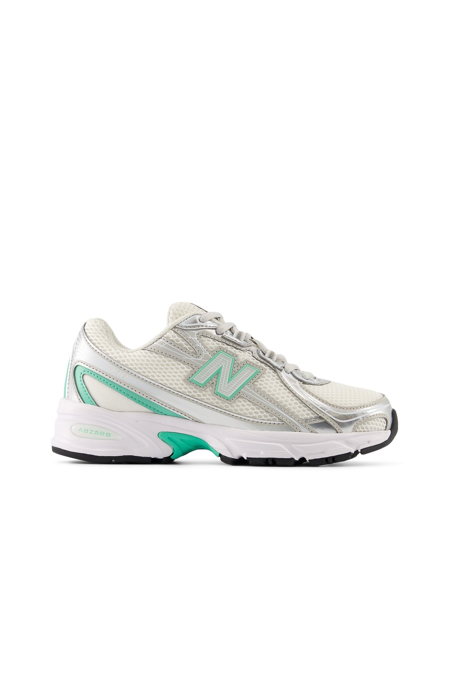 GRADE GIRLS 740 LACE SILVER METALLIC 1