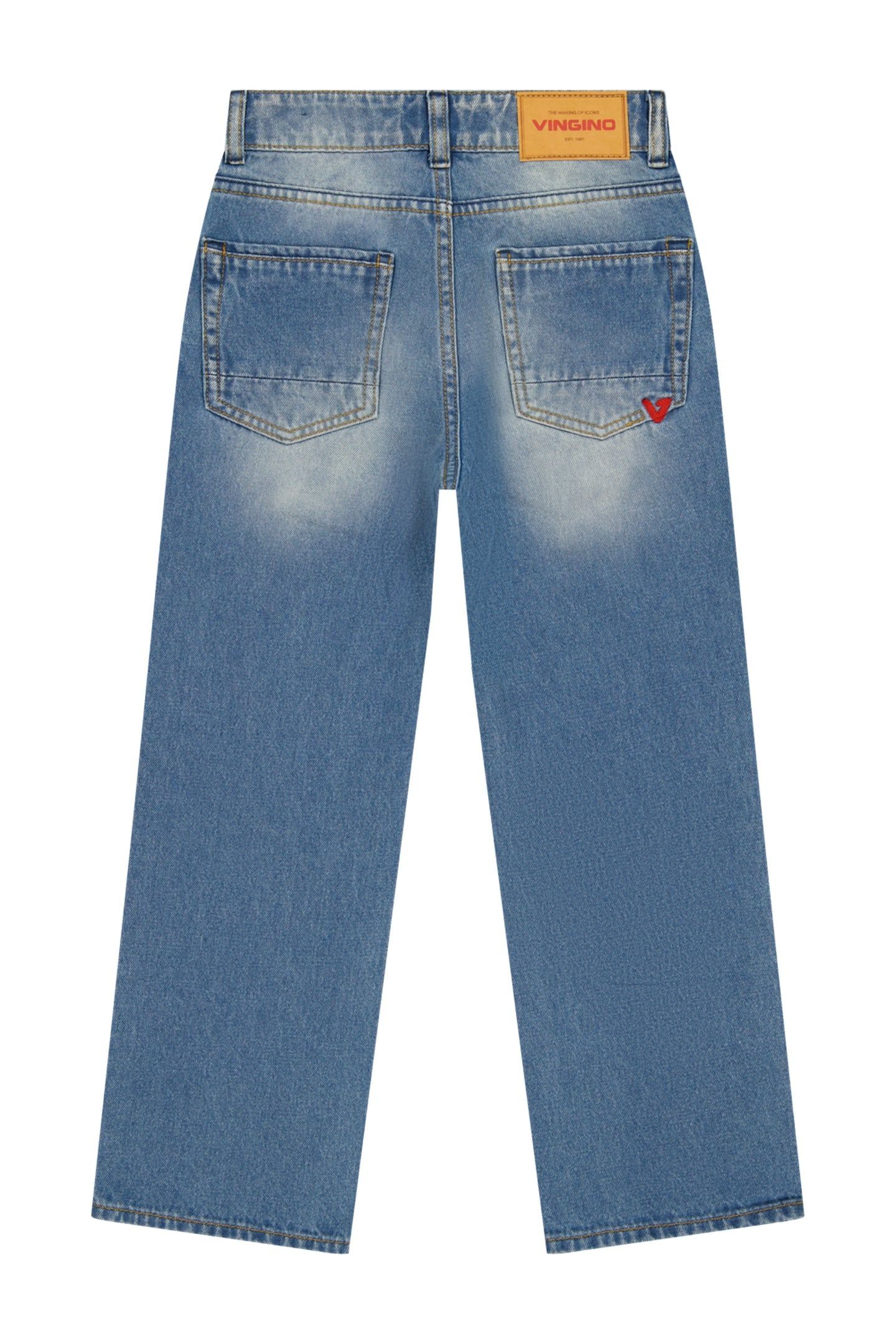 BOYS GIOVANNI JEANS MID BLUE WASH 2