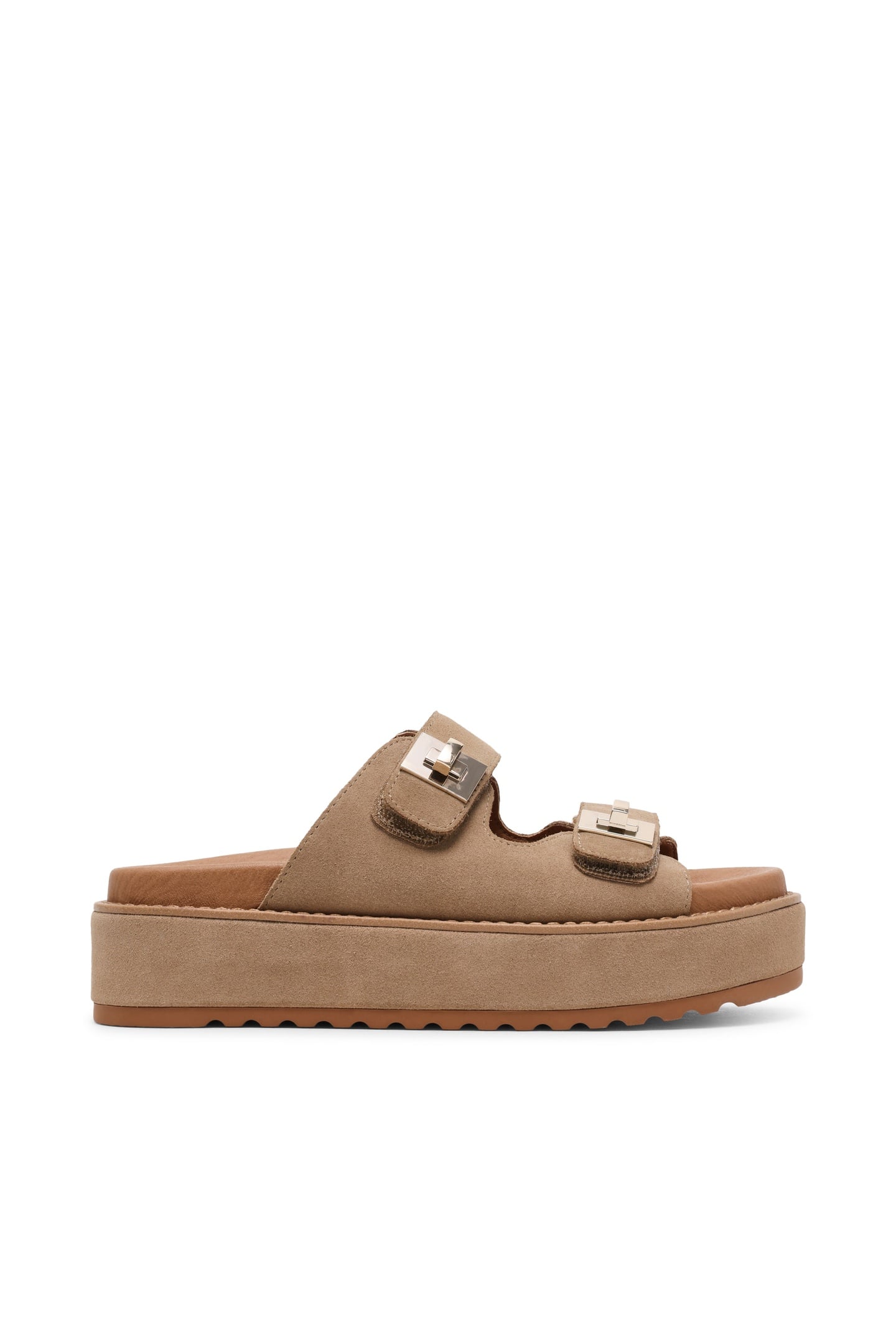 BIGSCHMONA SANDALS TAUPE SUEDE 1