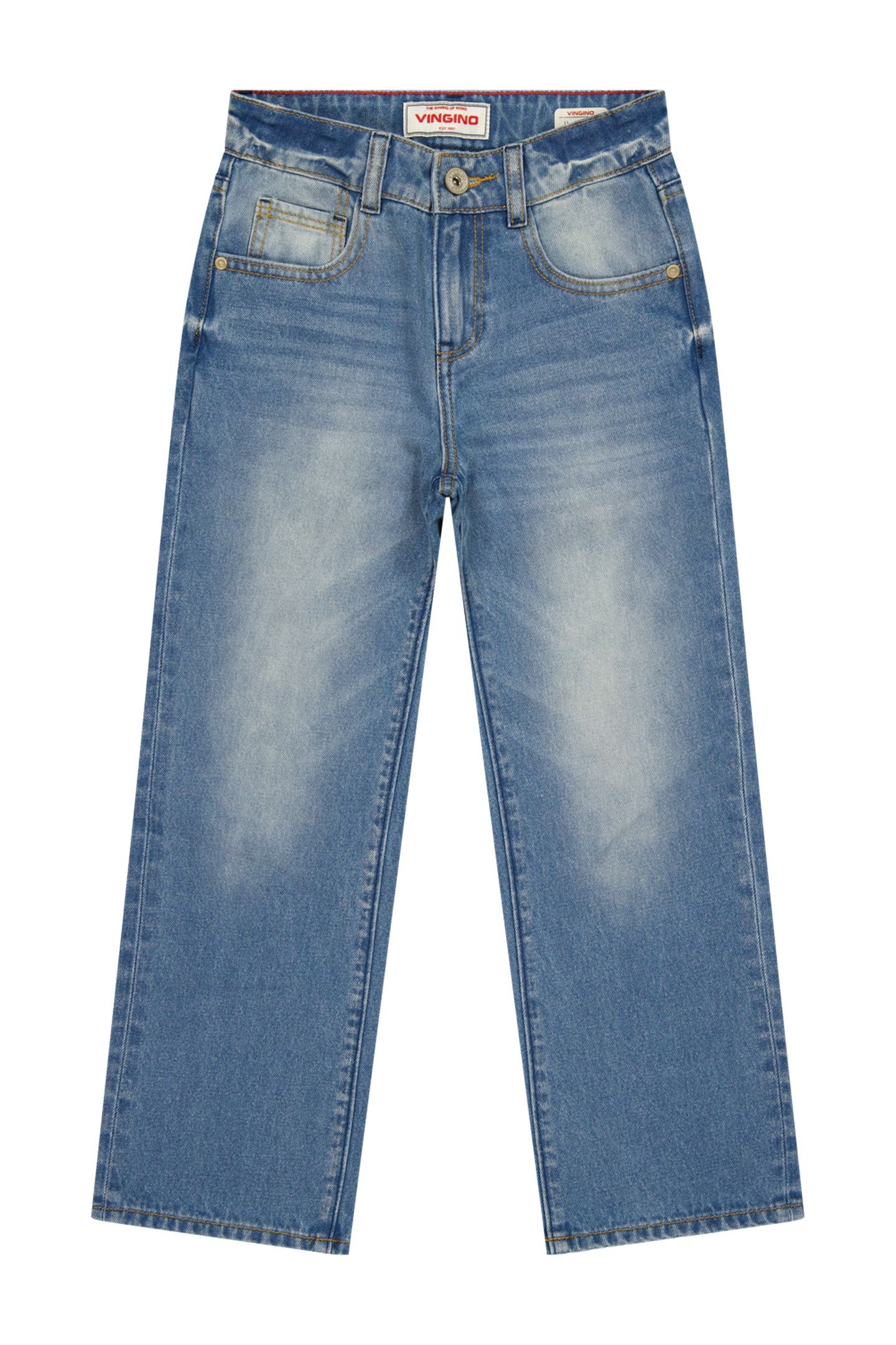 BOYS GIOVANNI JEANS MID BLUE WASH 1