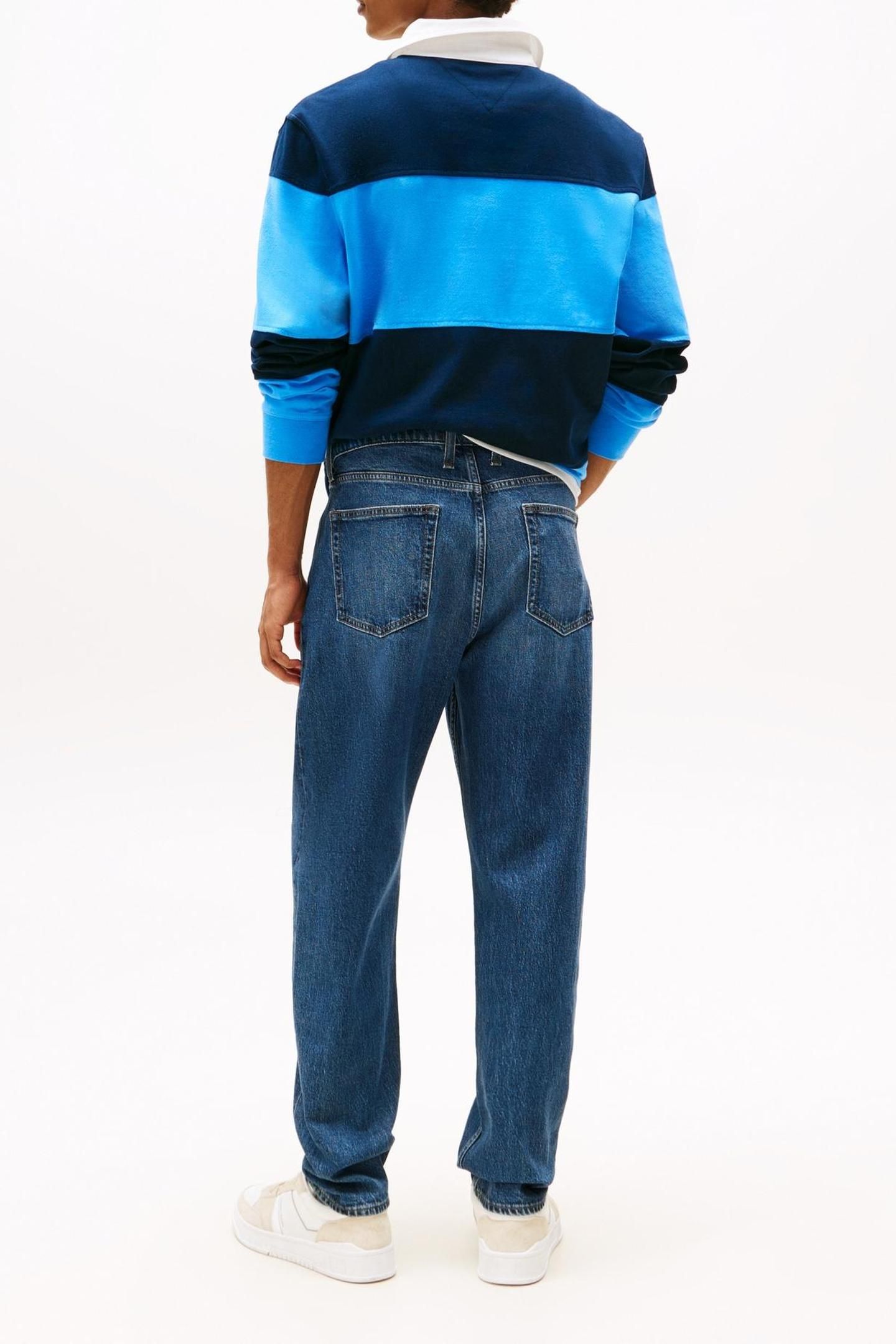 ISAAC RELAXED TAPERED DENIM DARK 4
