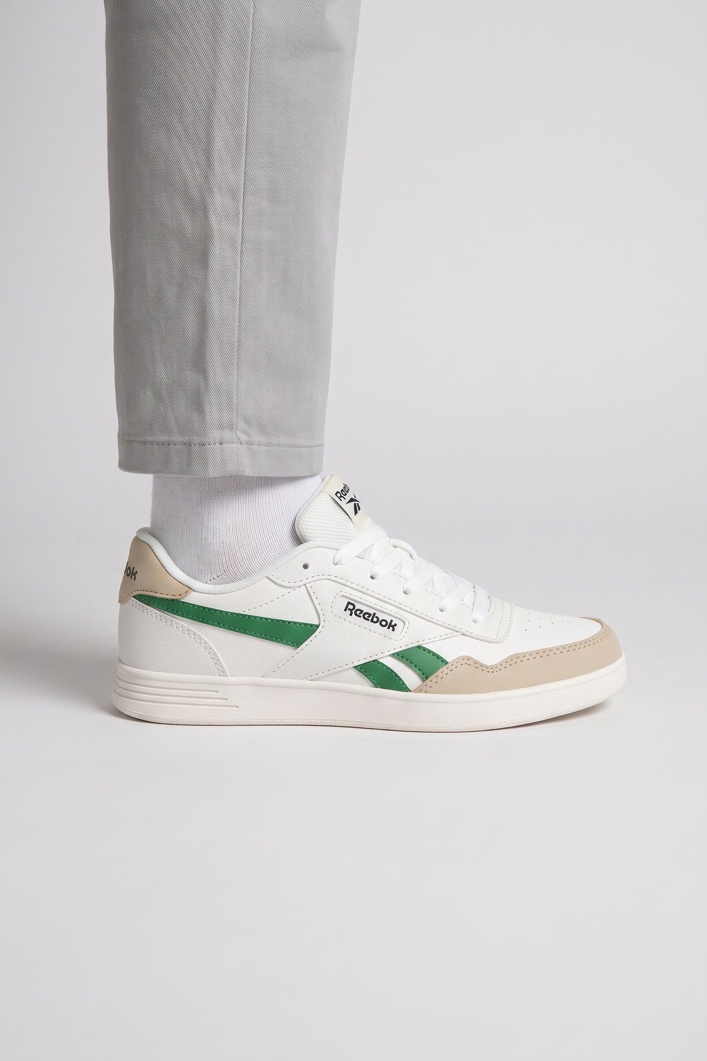 UNISEX COURT ADVANCE CHALK/CLASSICBEIGE/GLENGREEN 3