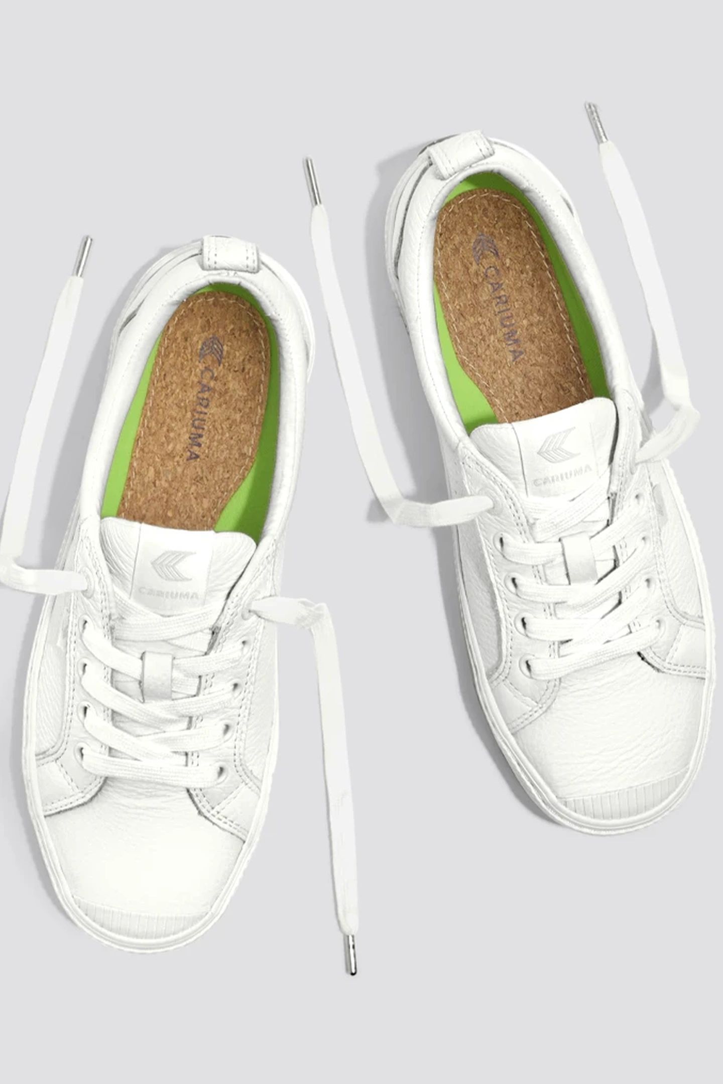 OCA PEBBLED LEATHER WHITE 5