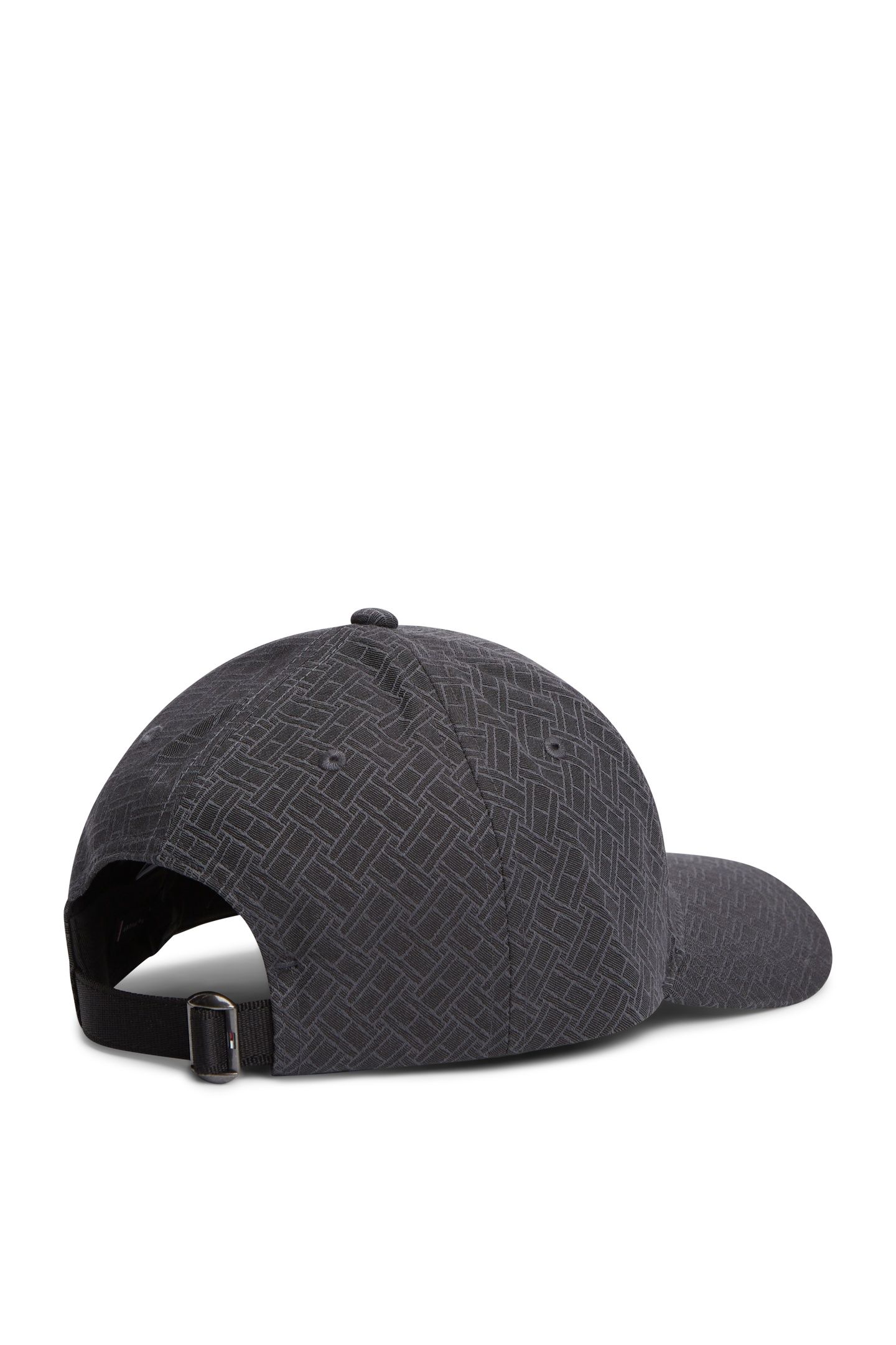 FLAG JACQUARD 6 PANEL CAP BLACK 3