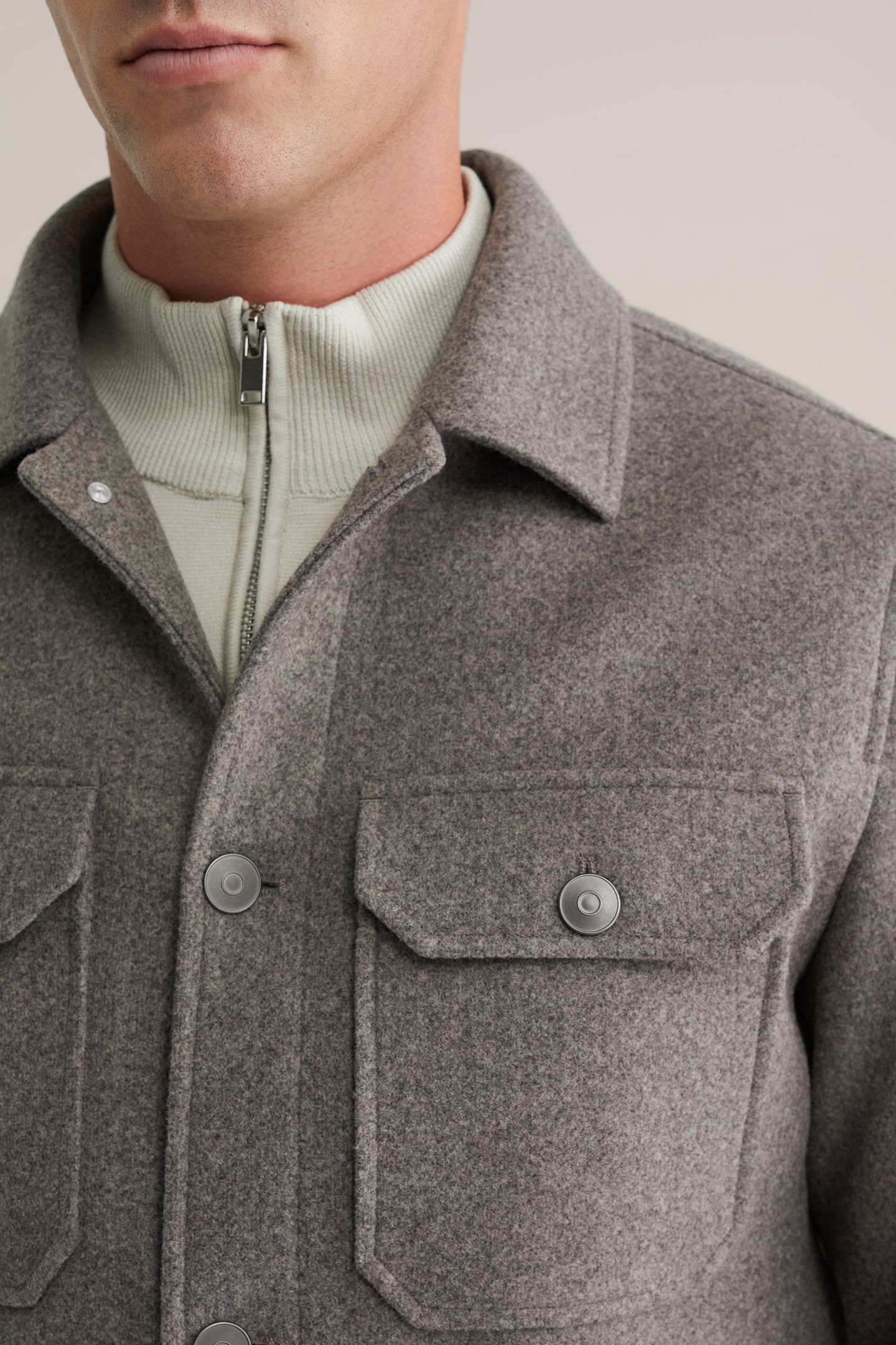 JACKET NORMAL LENGTH GREY 6