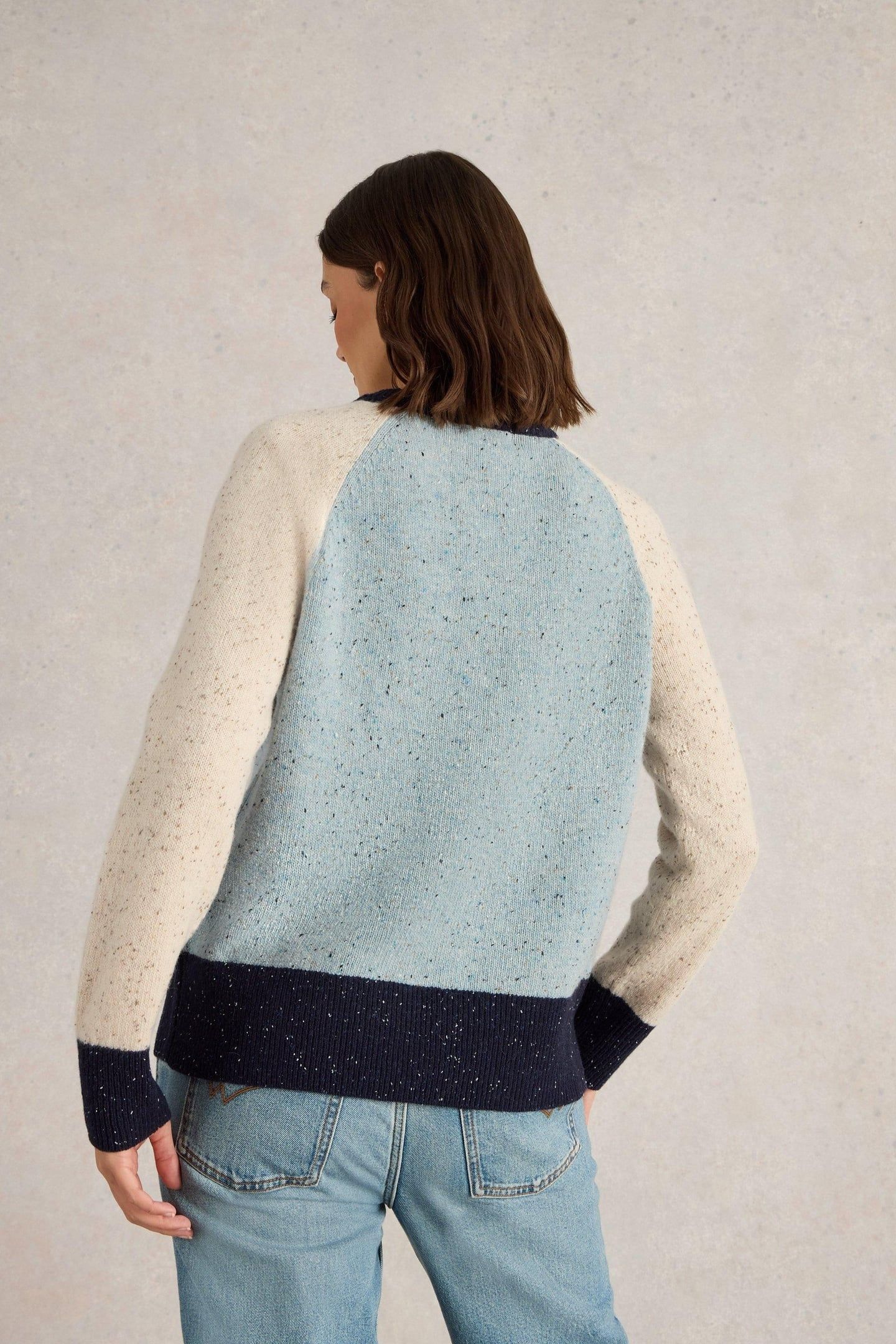 COLOURBLOCK NEP JUMPER BLUE MULTI 3