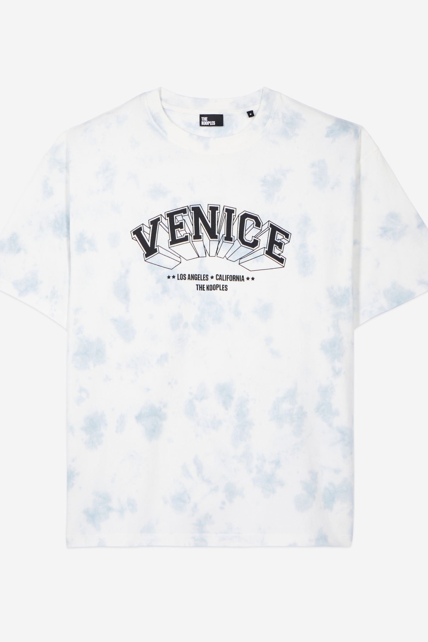 T-SHIRT AVEC PRINT CITY TIE AND DYE LAVENDER 6