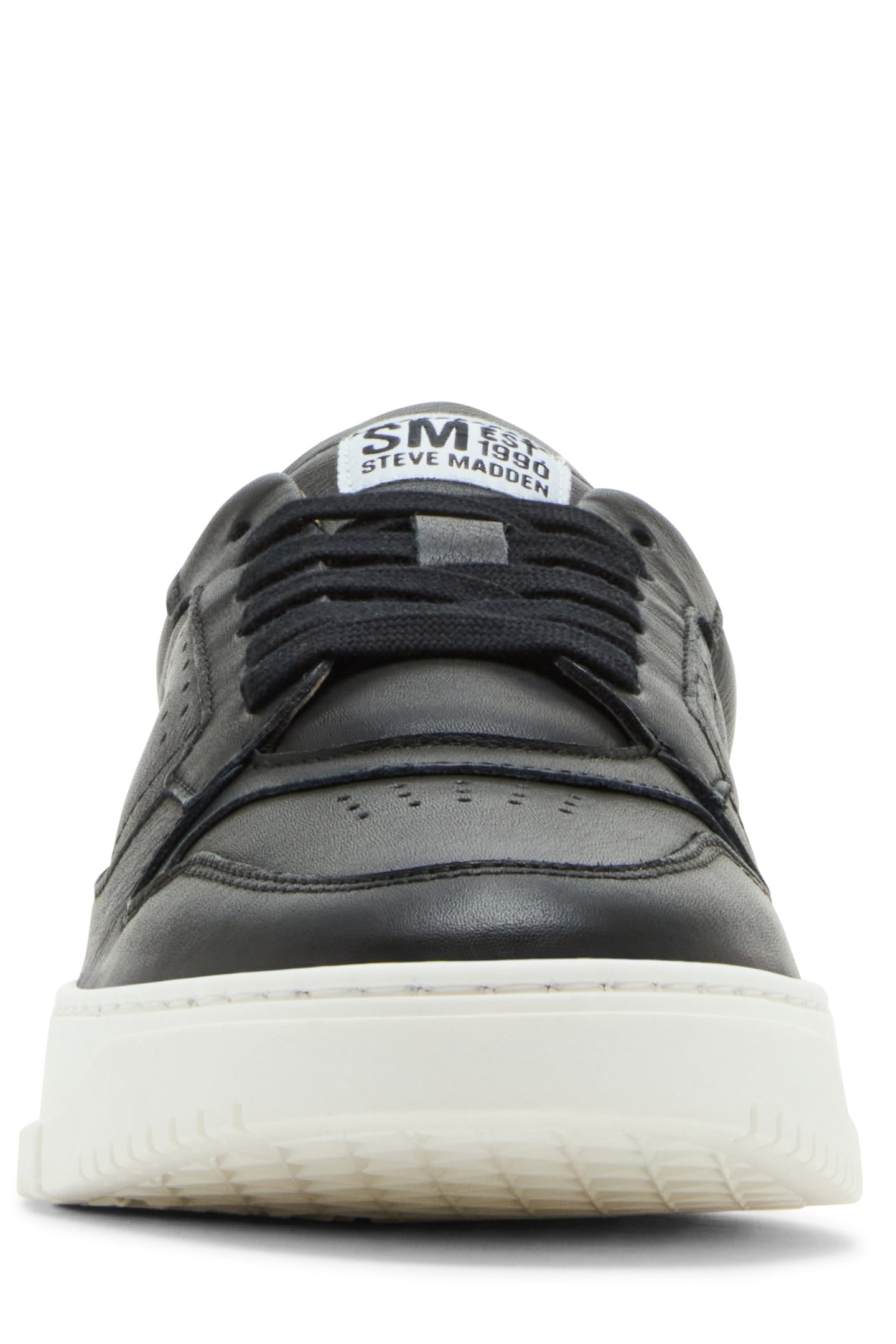 CLIFF SNEAKERS BLACK LEATHER 4