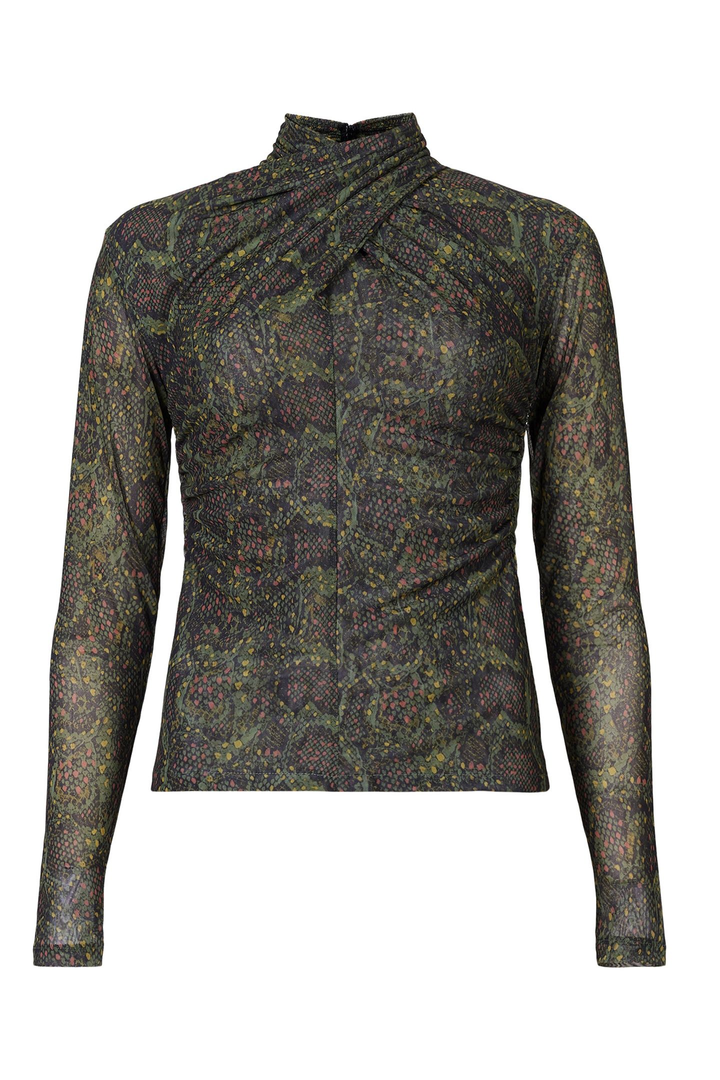 TIA TAMORA LS TOP KHAKI GREEN 6