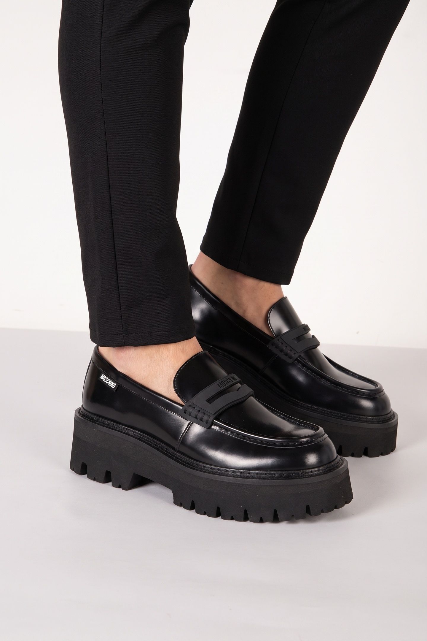 CALFSKIN LOAFER BLACK 3