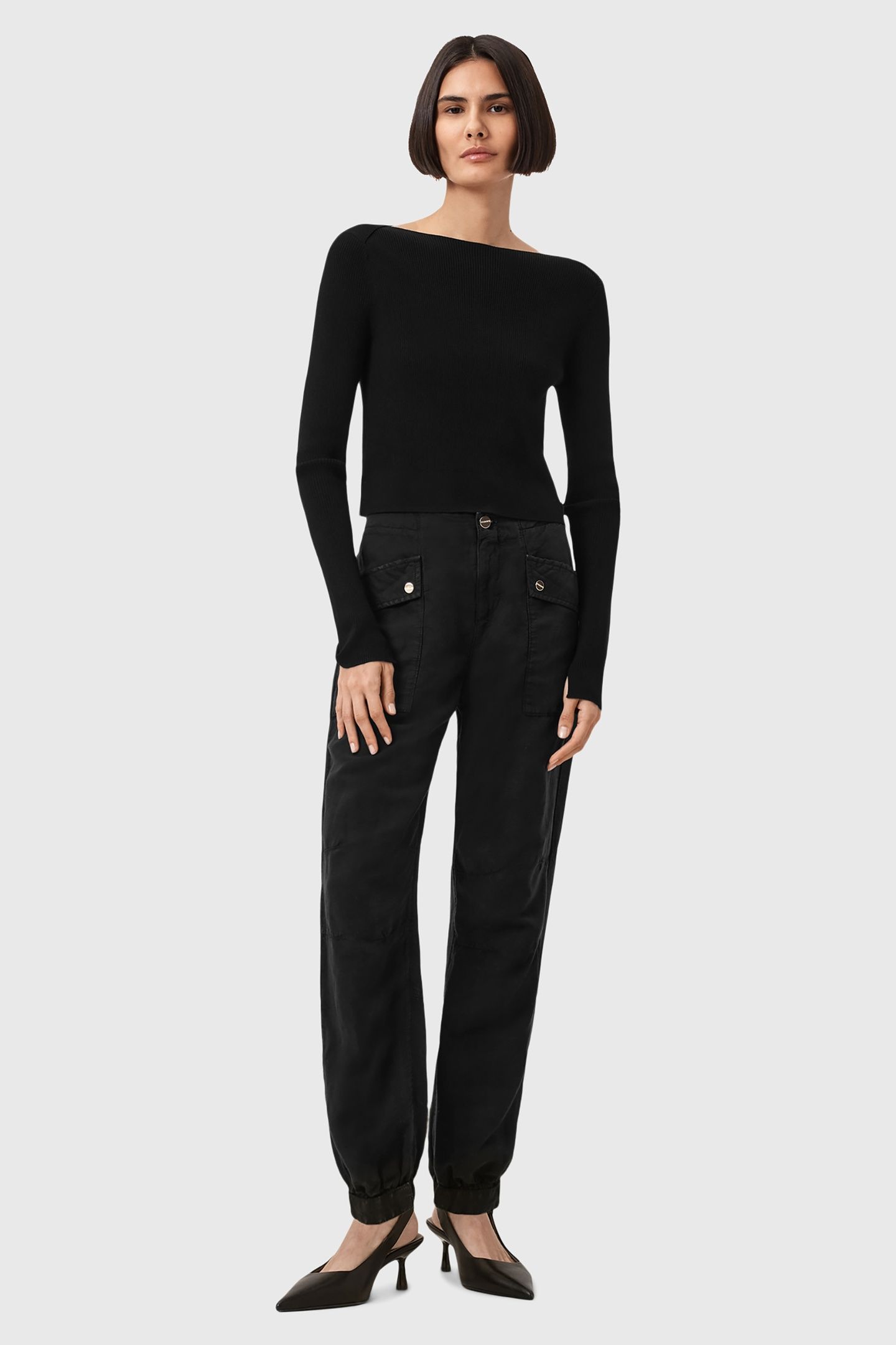 VAL TENCEL TROUSER MIDNIGHT BLUE 1