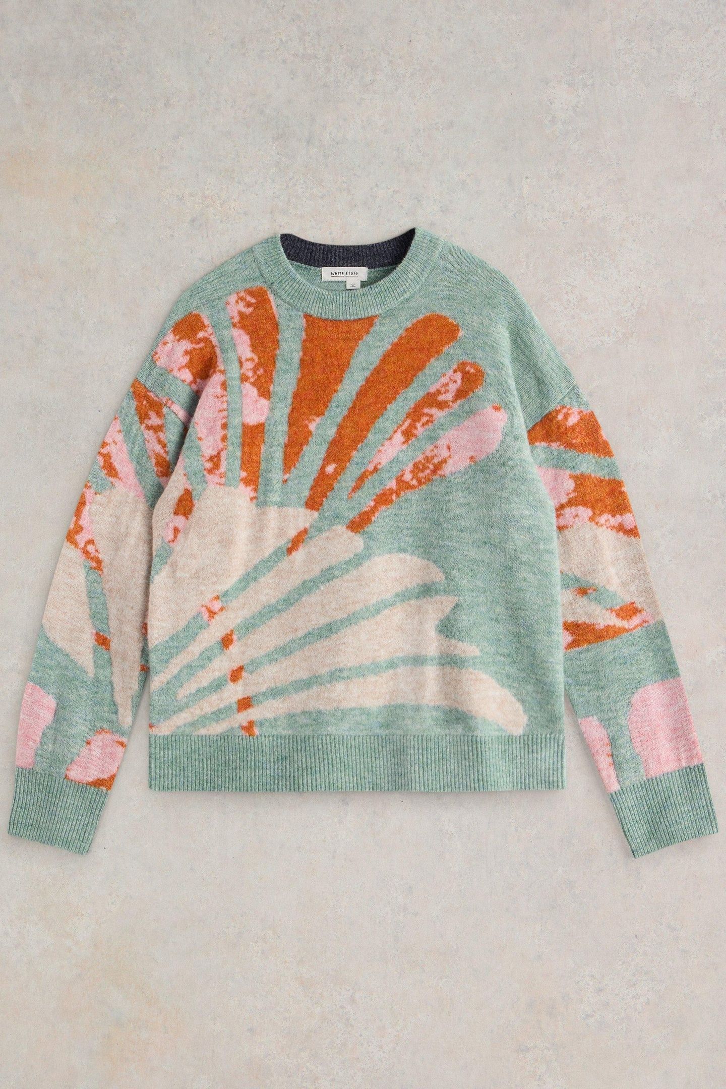 LOUISA JUMPER GREEN MULTI 3