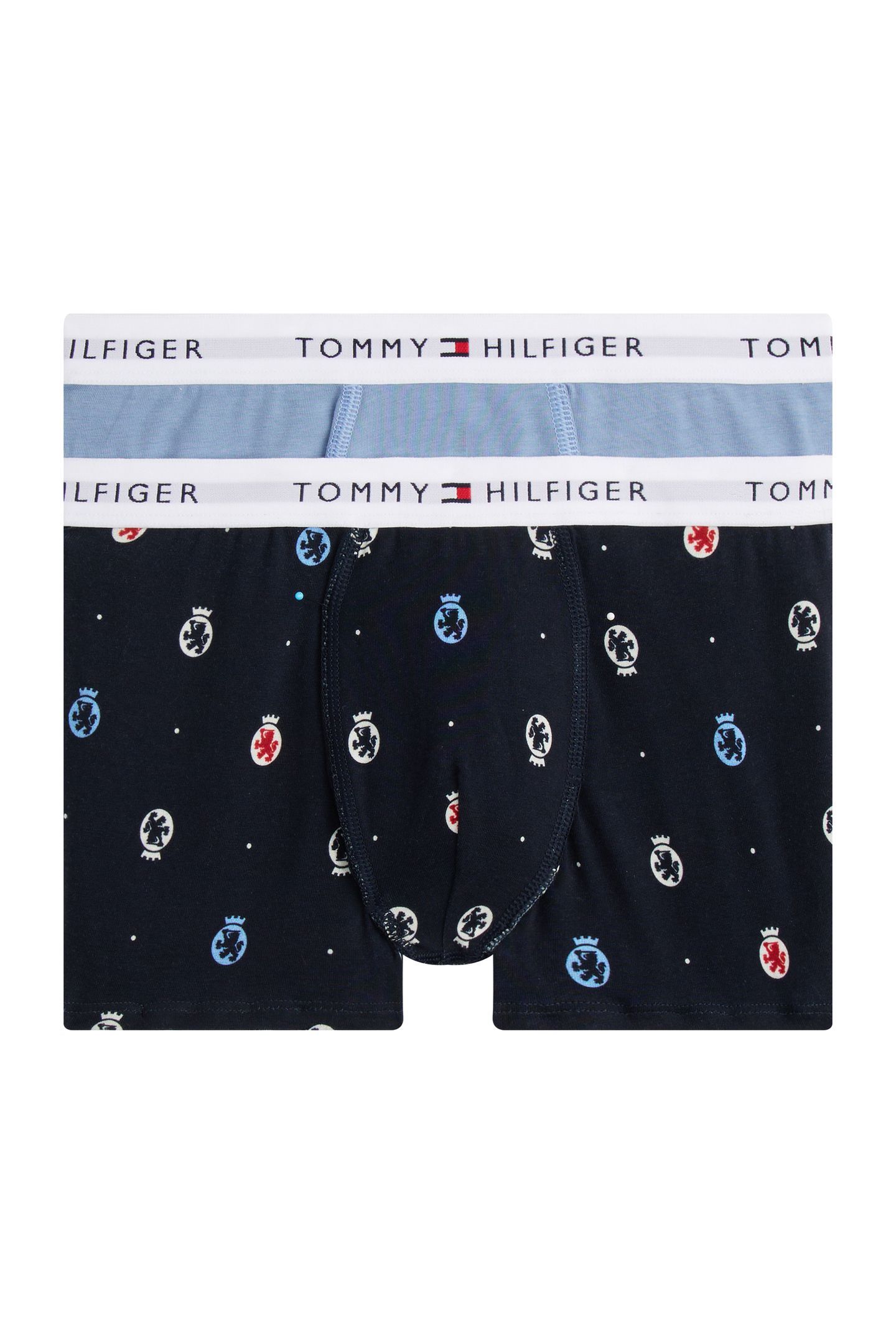 BOYS 2-PACK TRUNK PRINT CREST AOP/BRISK BLUE 1