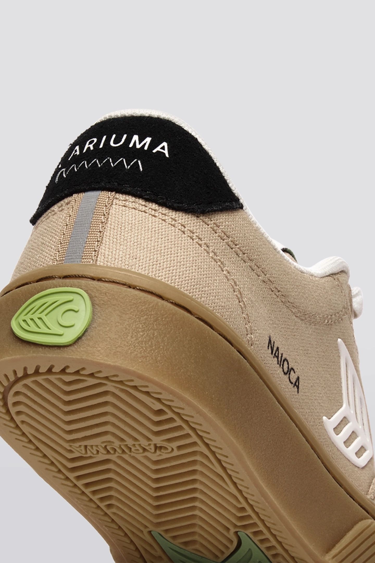 NAIOCA PRO SUEDE AND CANVAS STRIPE DESERT TAUPE 5