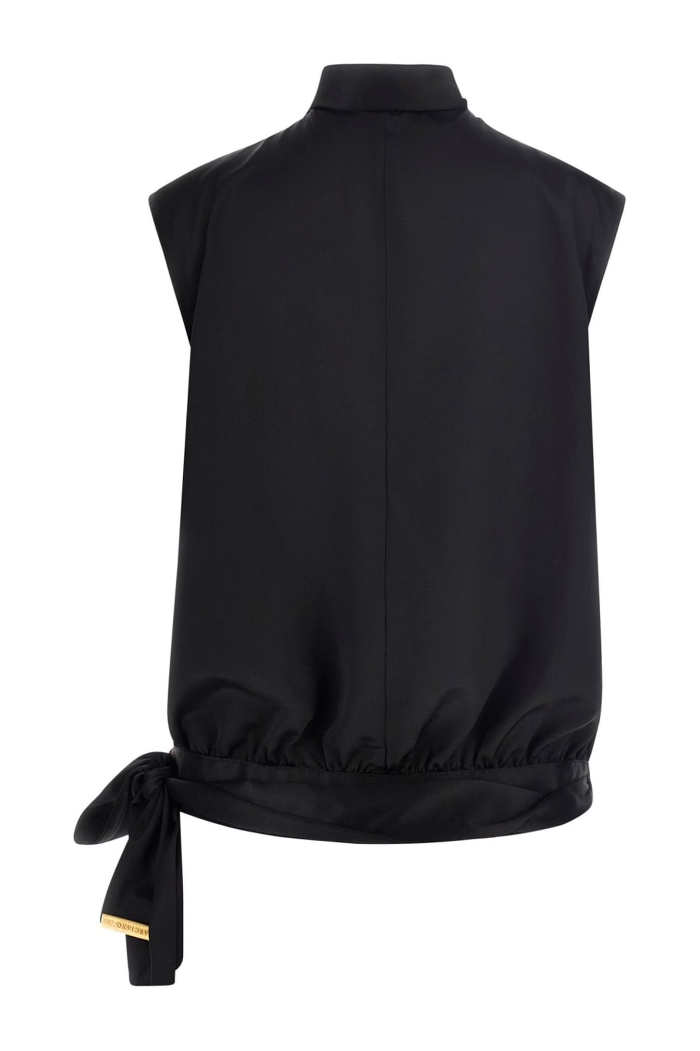 LINDA WRAP TOP JET BLACK A996 2