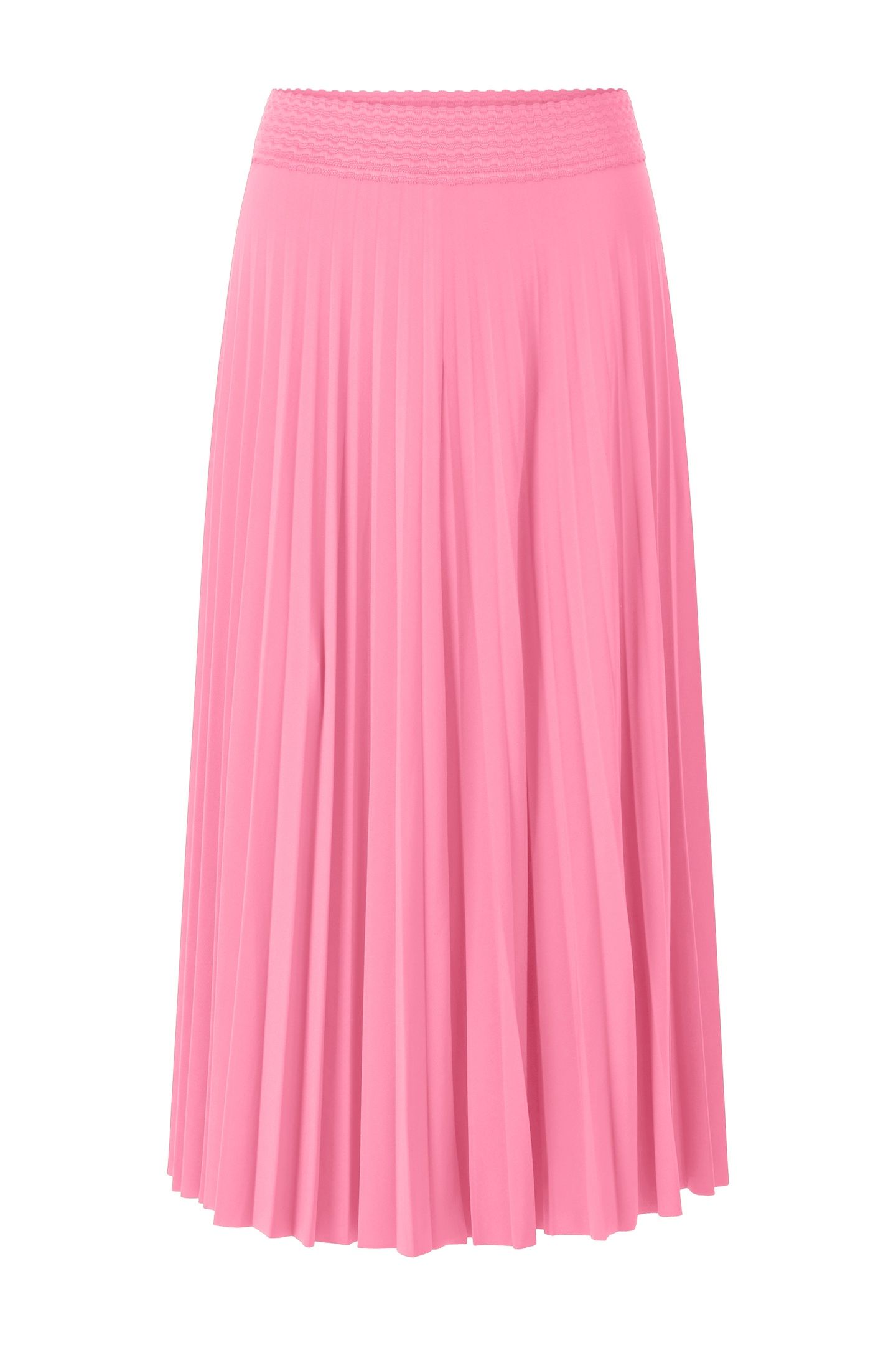 PLISSEE SKIRT RECYCLED BUBBLEGUM PINK 2