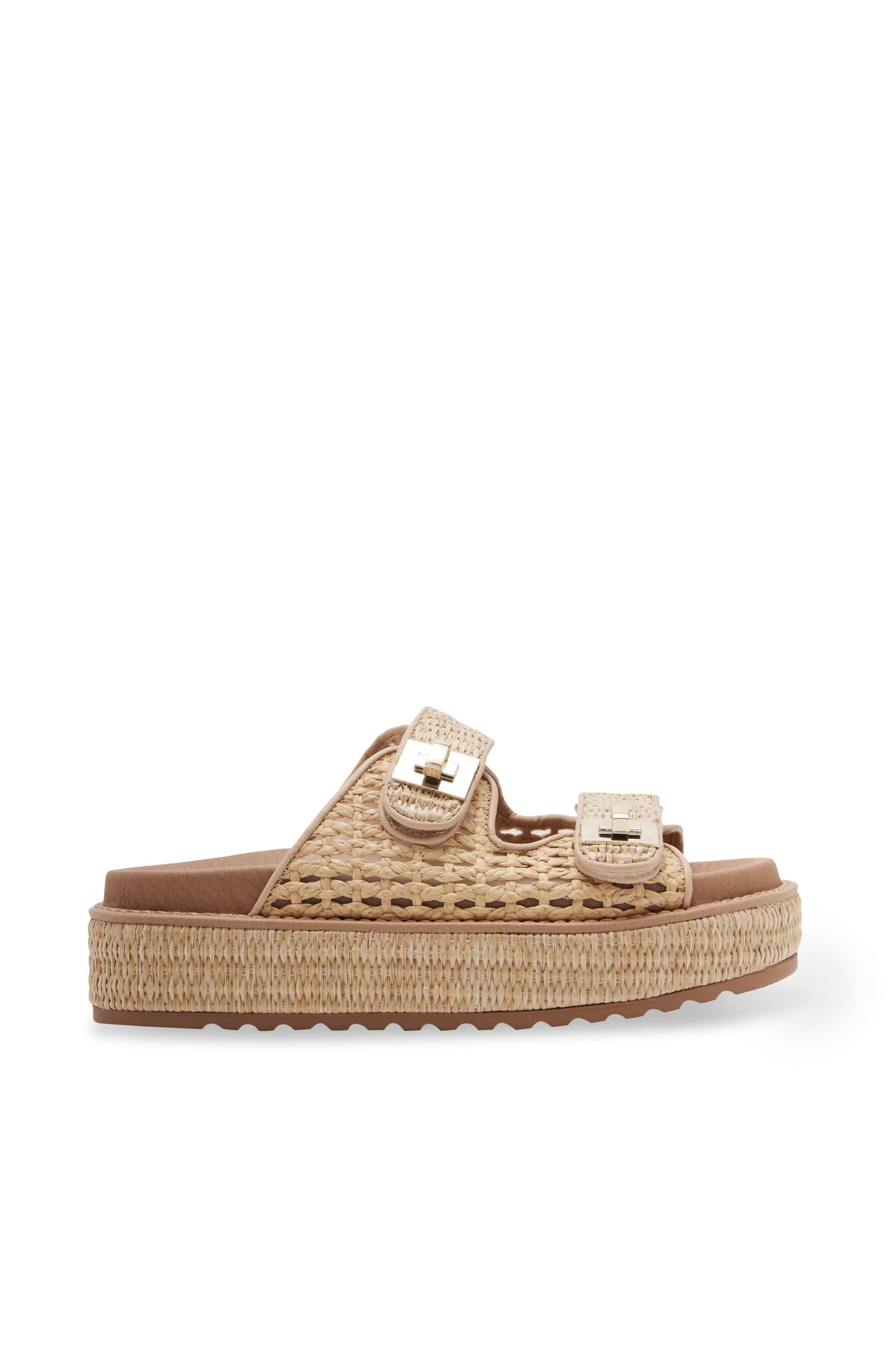 BIGSCHMONA SANDALS NATURAL RAFFIA 1
