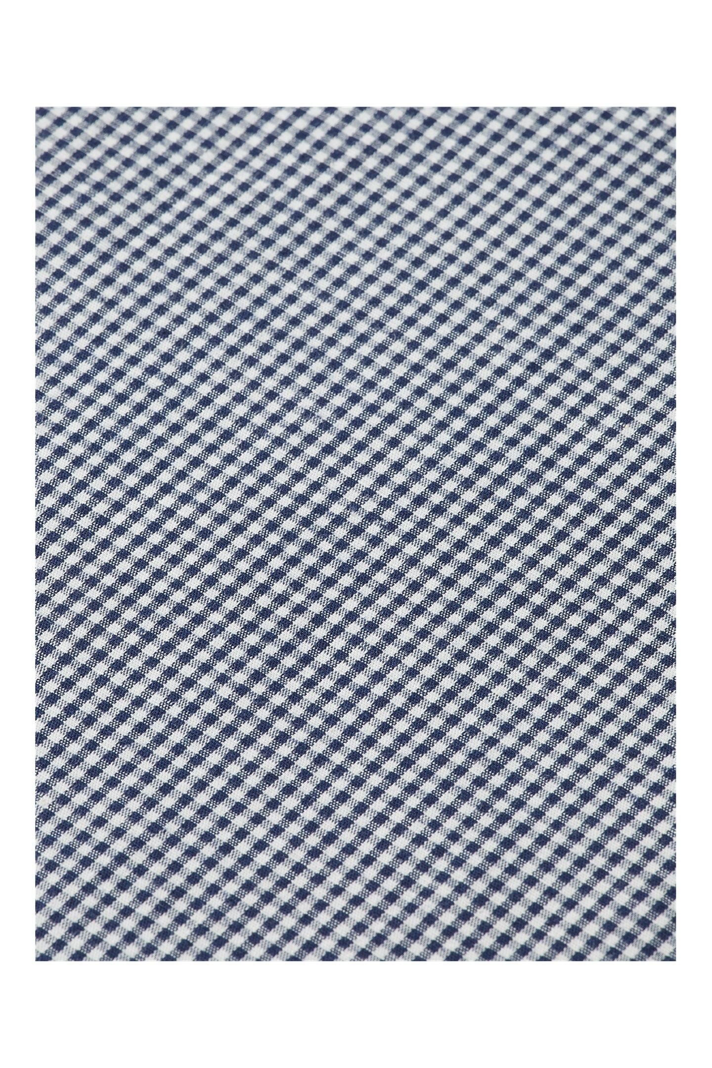 MICRO-CHECK POPLIN SHIRT PEACOAT MICRO CHECK 5