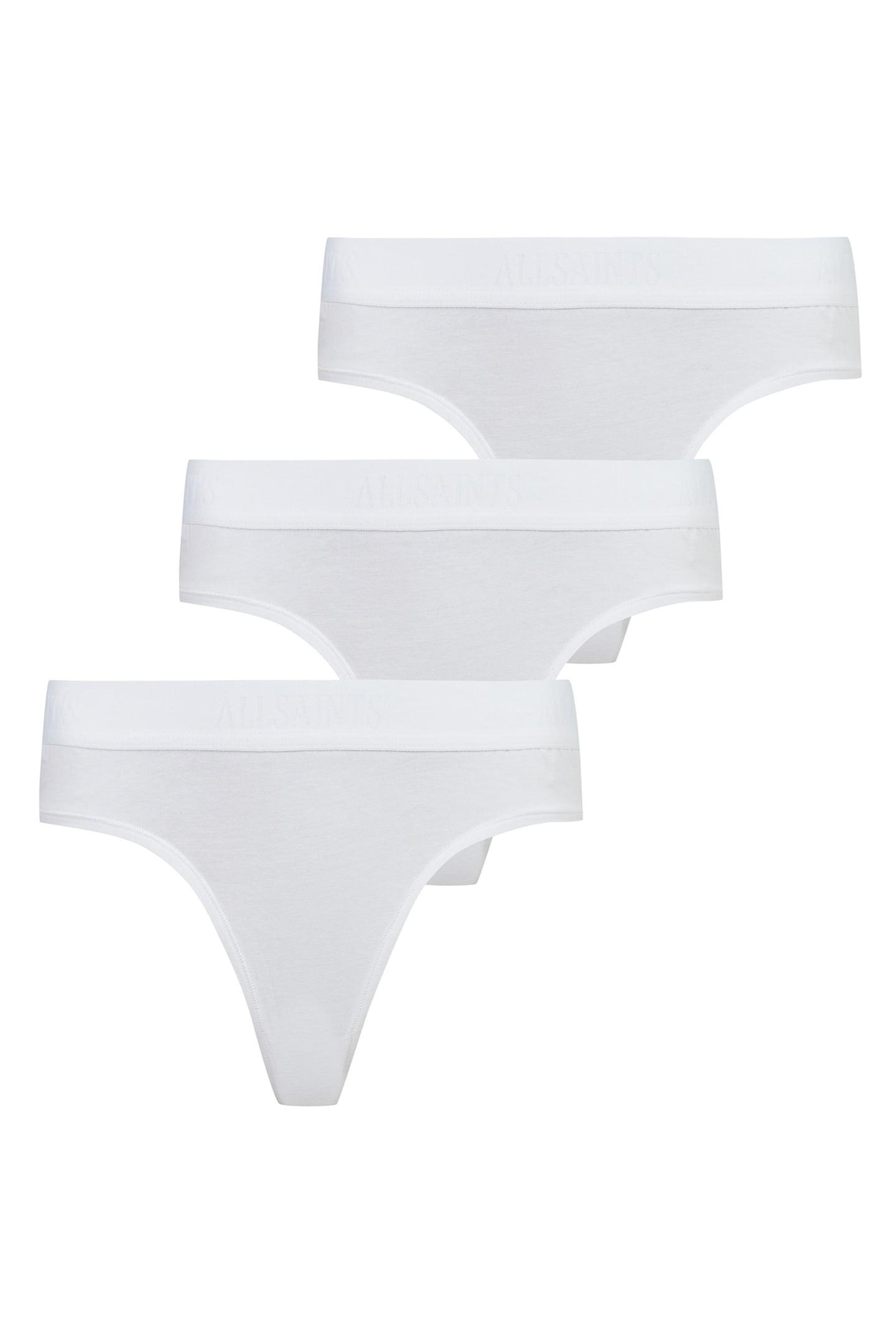 BETHA THONG 3 PACK OPTIC WHITE 1