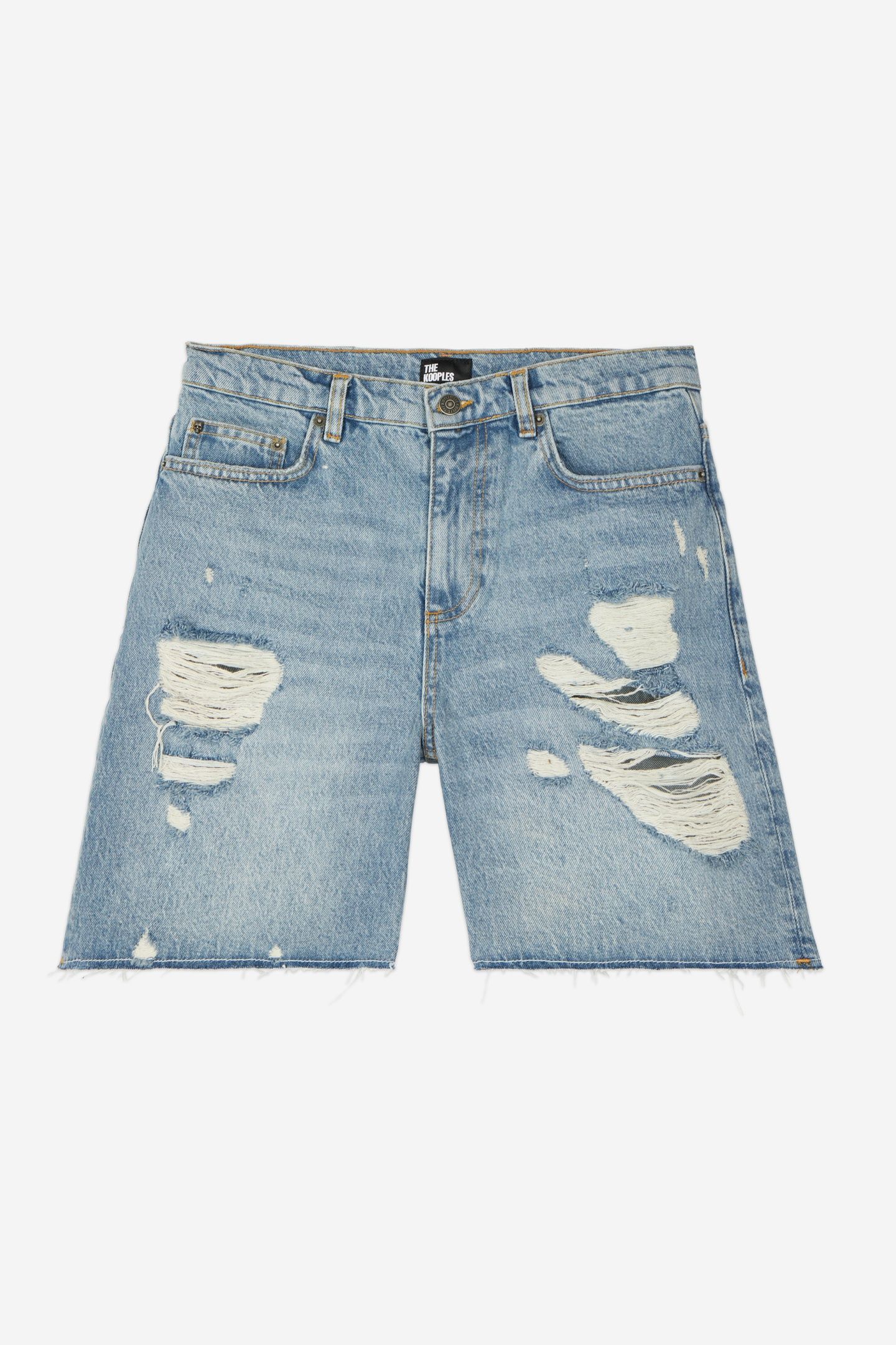 DENIM SHORTS MEDIUM BLUE 6