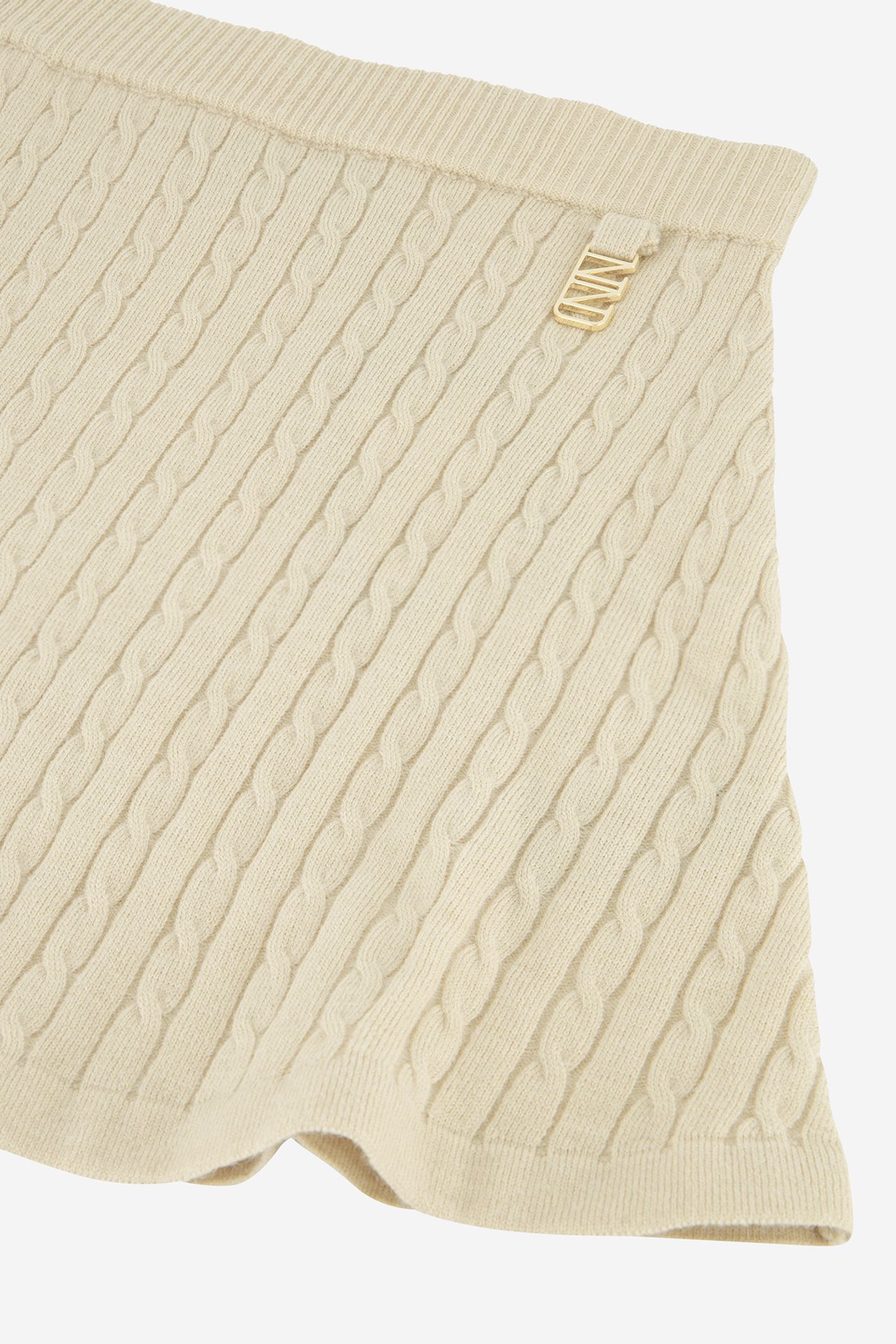XIA CABLE SKIRT OAK SAND 5