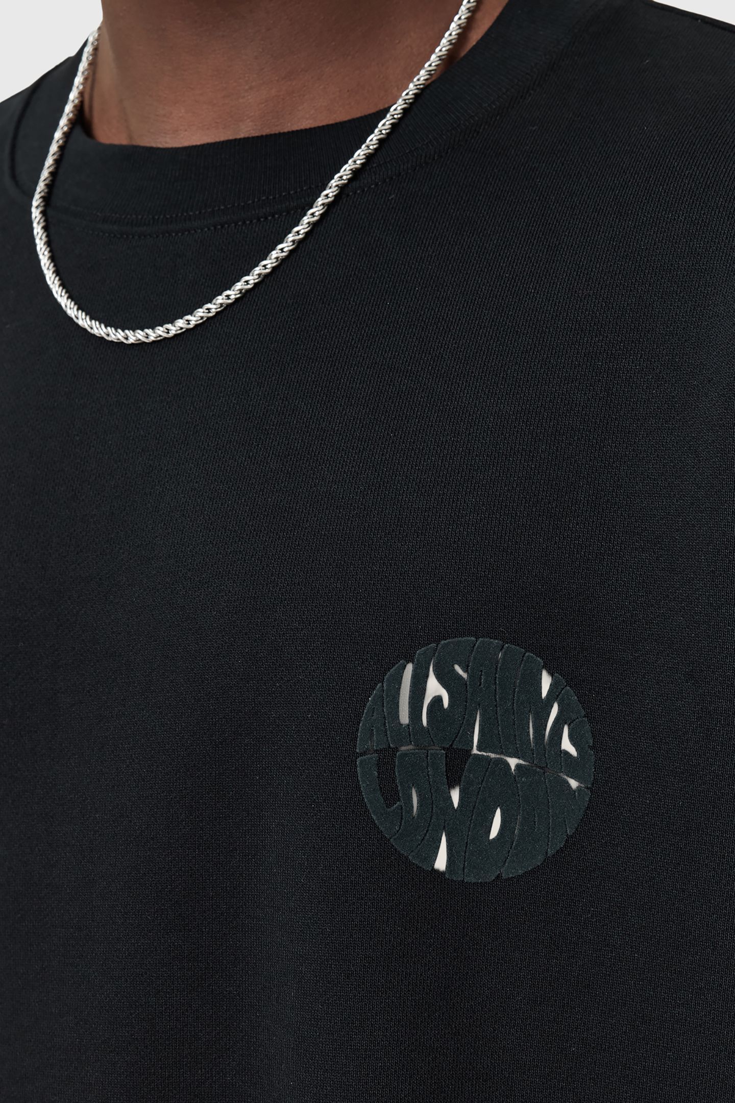 WAVED CREW JET BLACK 6
