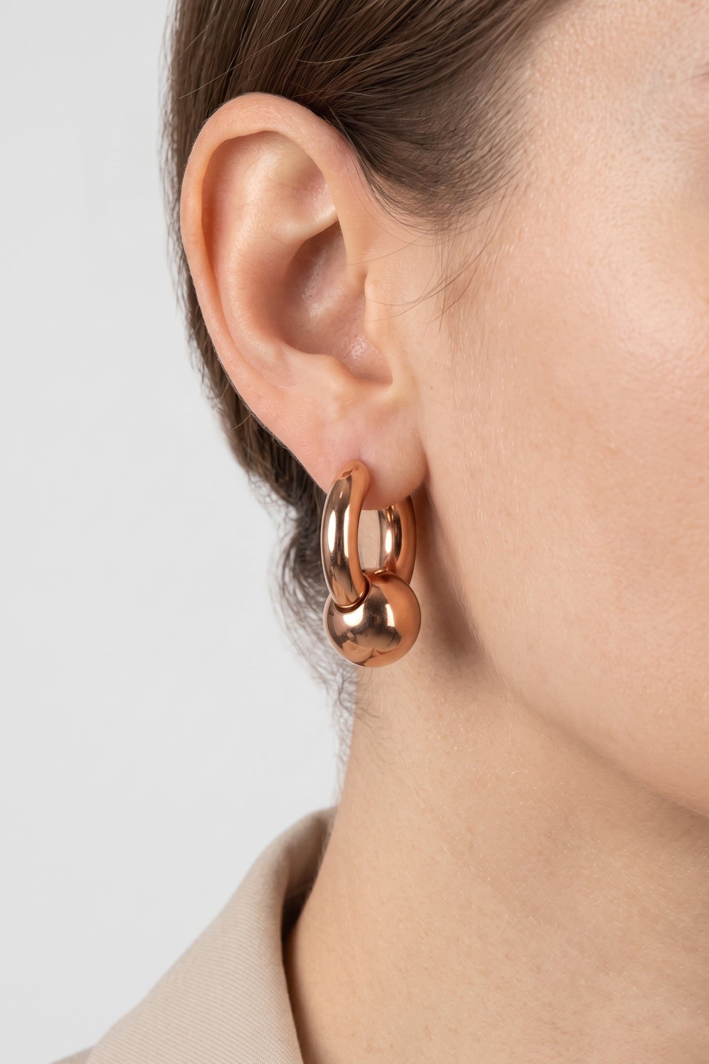 ORBIT OHRRINGE ROSEGOLD 1
