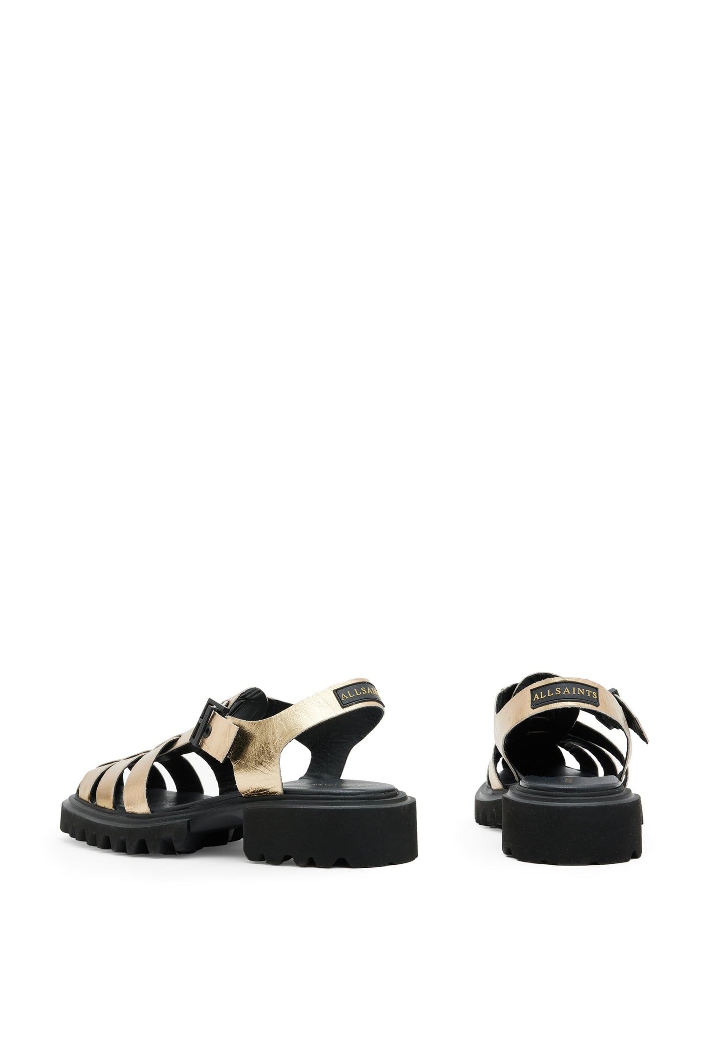 NESSA SANDAL METALLIC GOLD 5