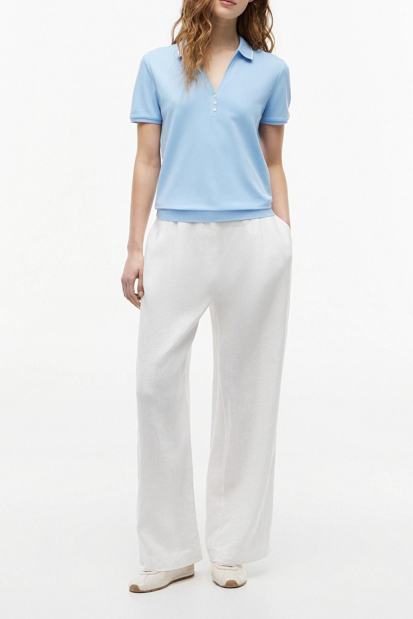 LYOCELL HENLEY SS VESSEL BLUE 3
