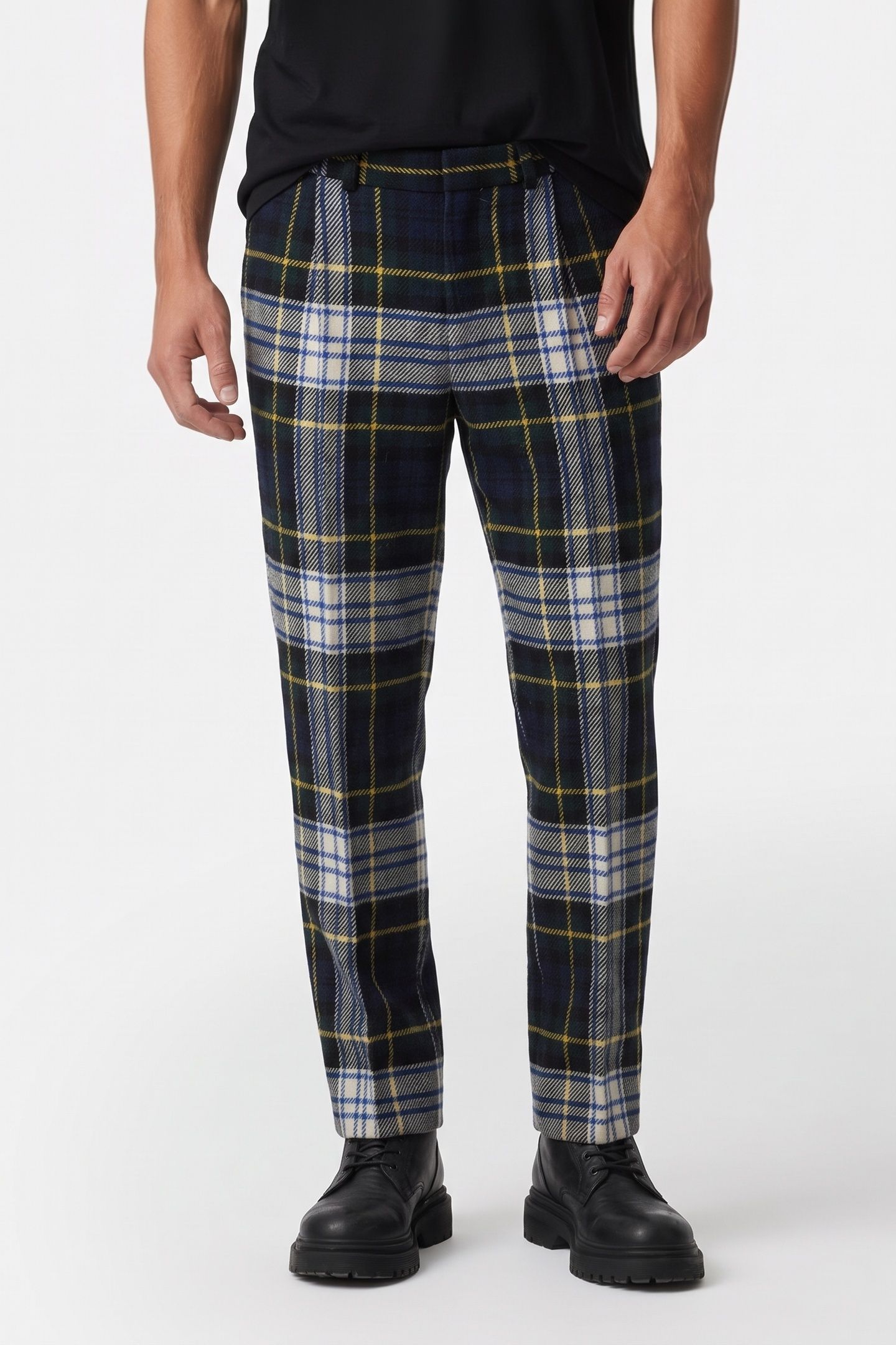 PANTS ARE MORE GREEN-WHITE 1