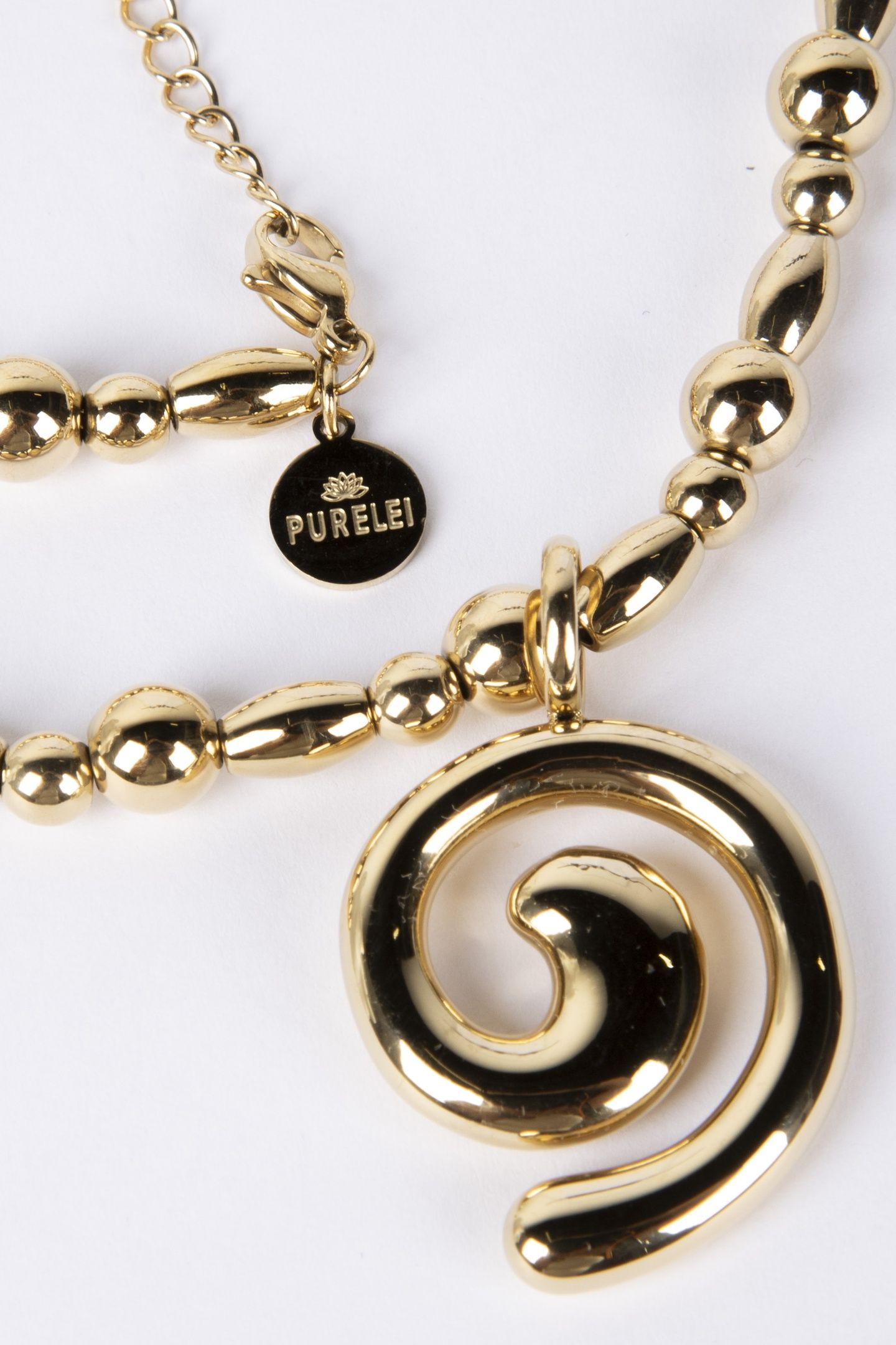 SWIRL KETTE GOLD 5