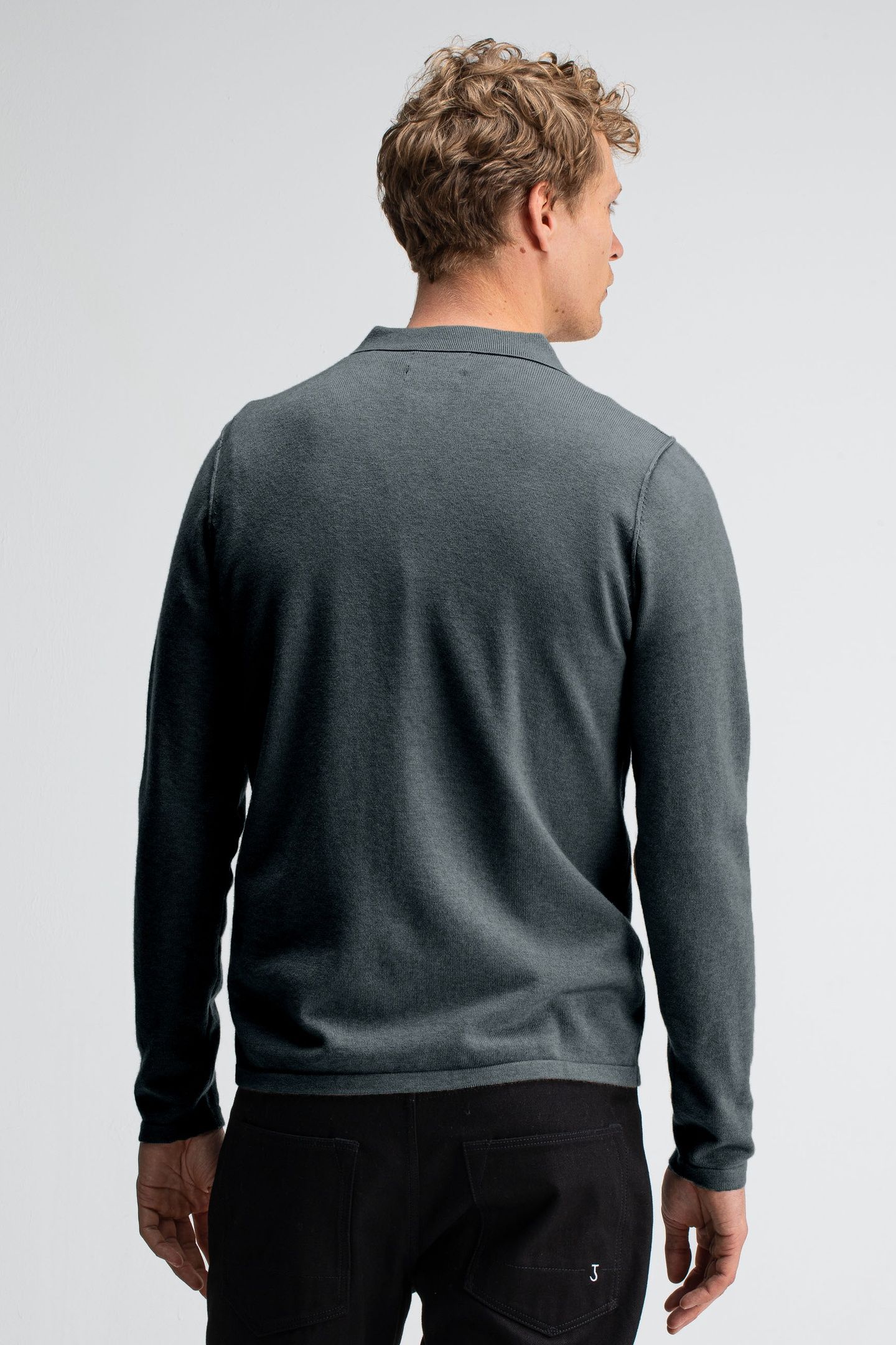 CLIFTON POLO GREY BLACK 2