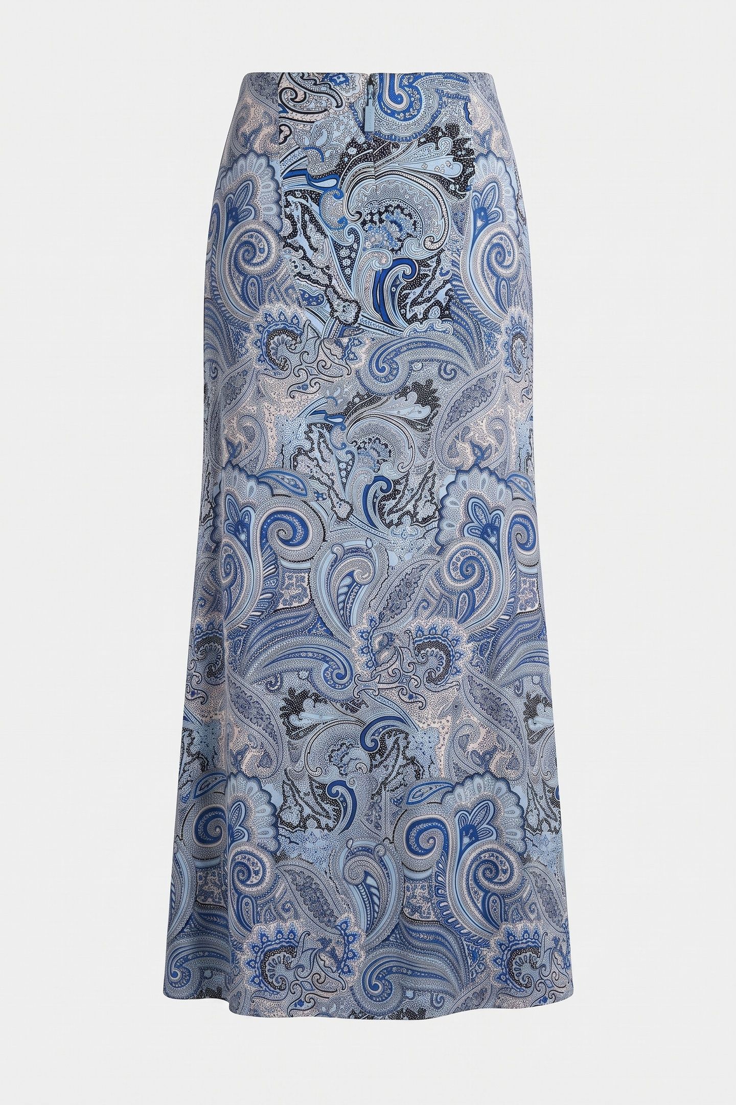 ALANIS MIDI SKIRT FLORAL PAISLEY BLUE 3