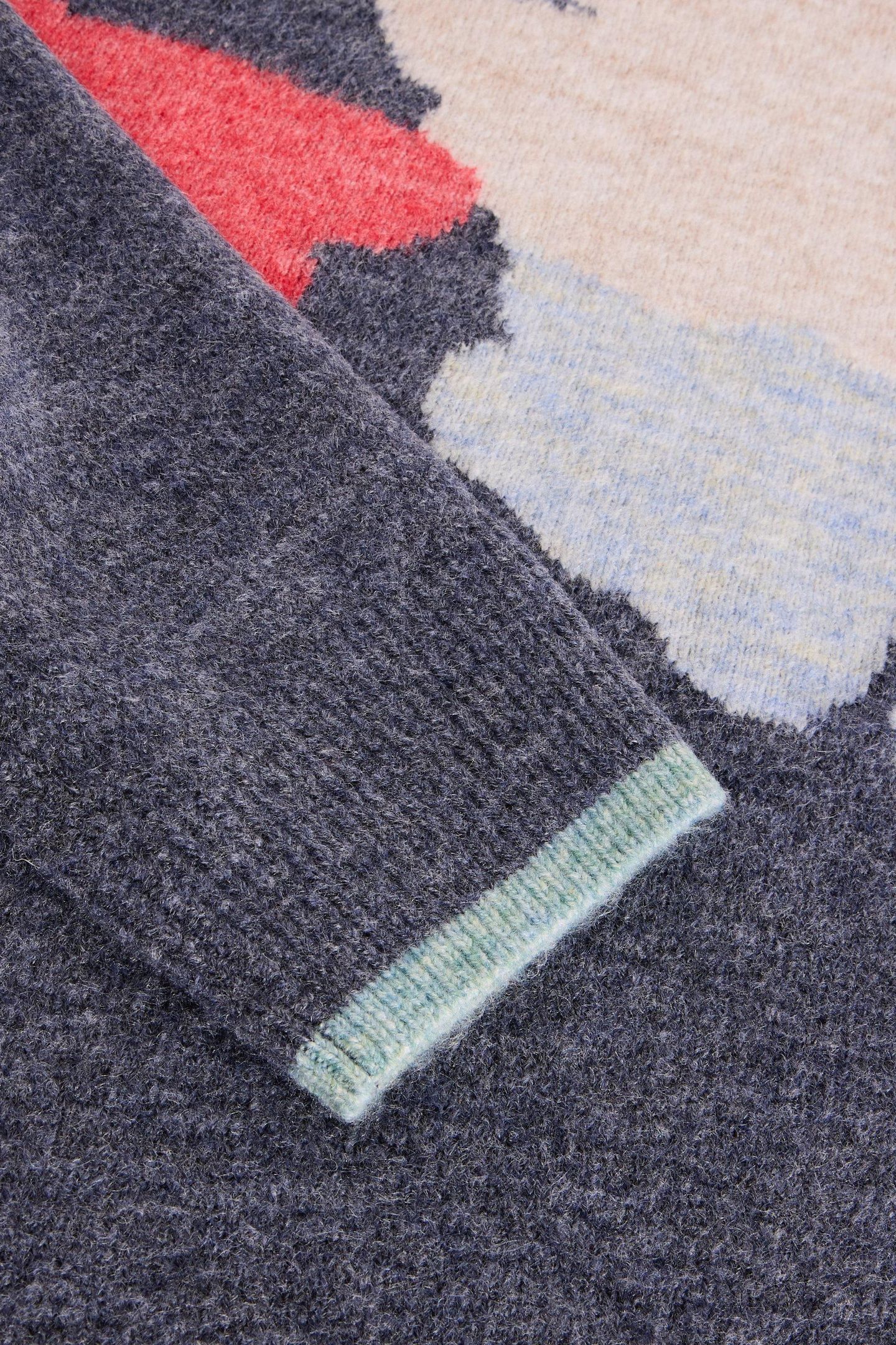 LUCY LEAF JUMPER BLUE MULTI 7